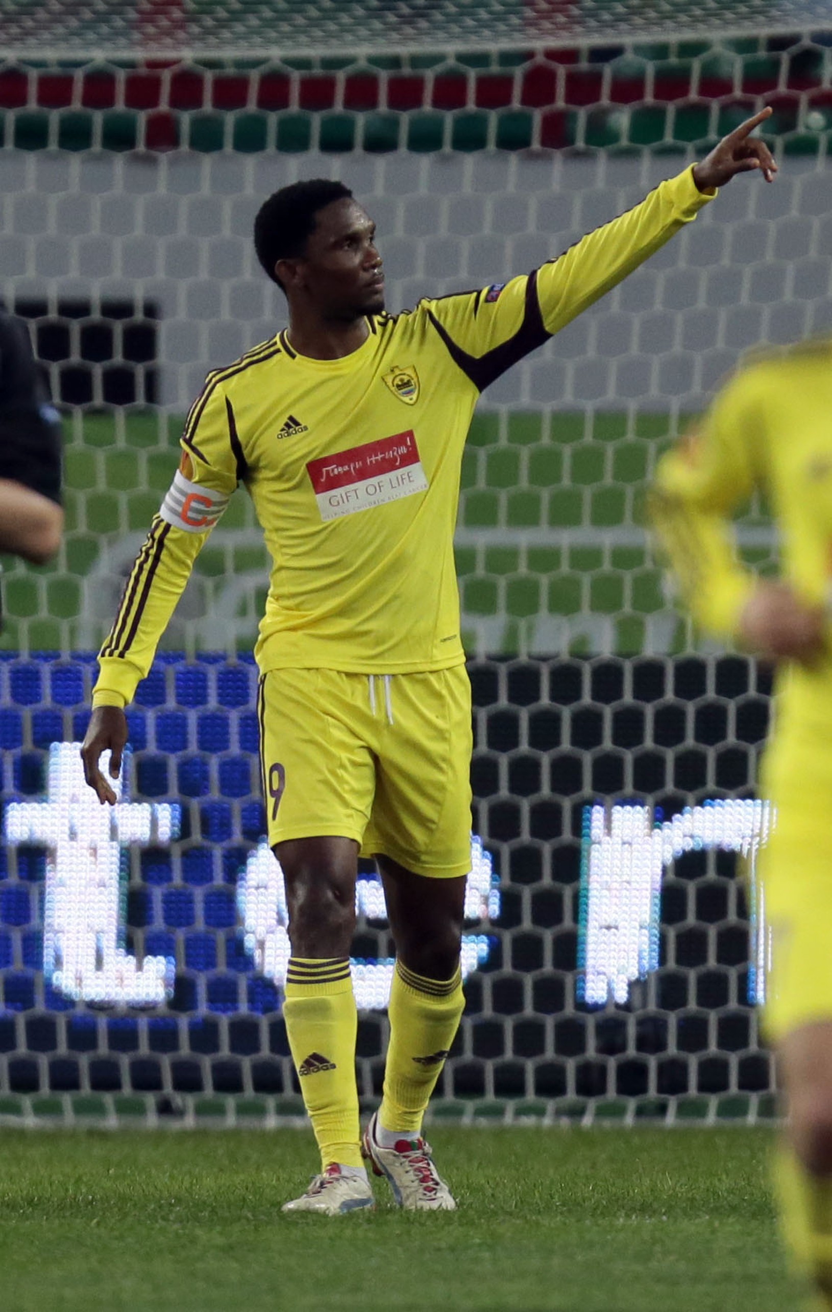 Samuel Eto'o sa teší