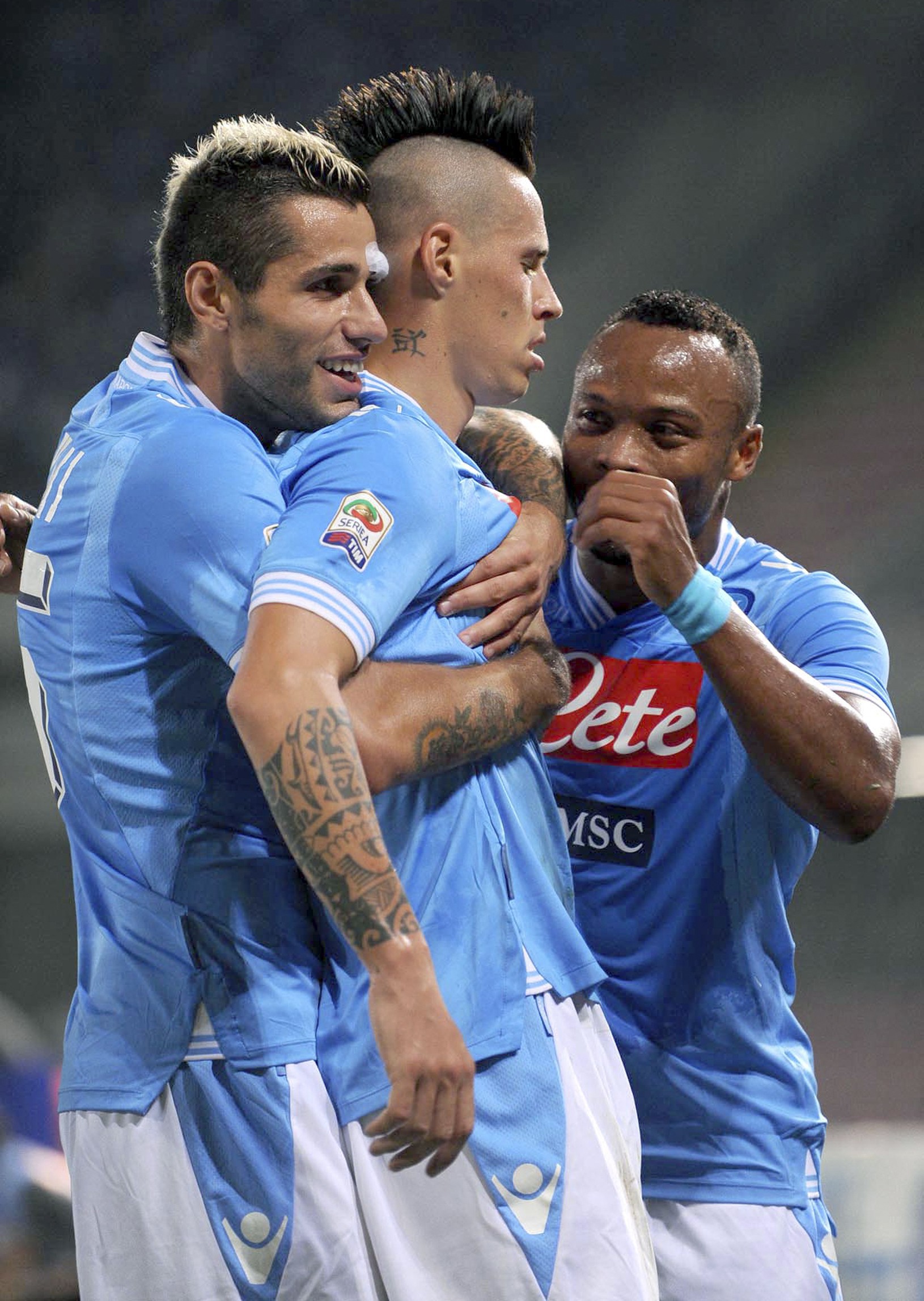 Marek Hamšík, s Behramim