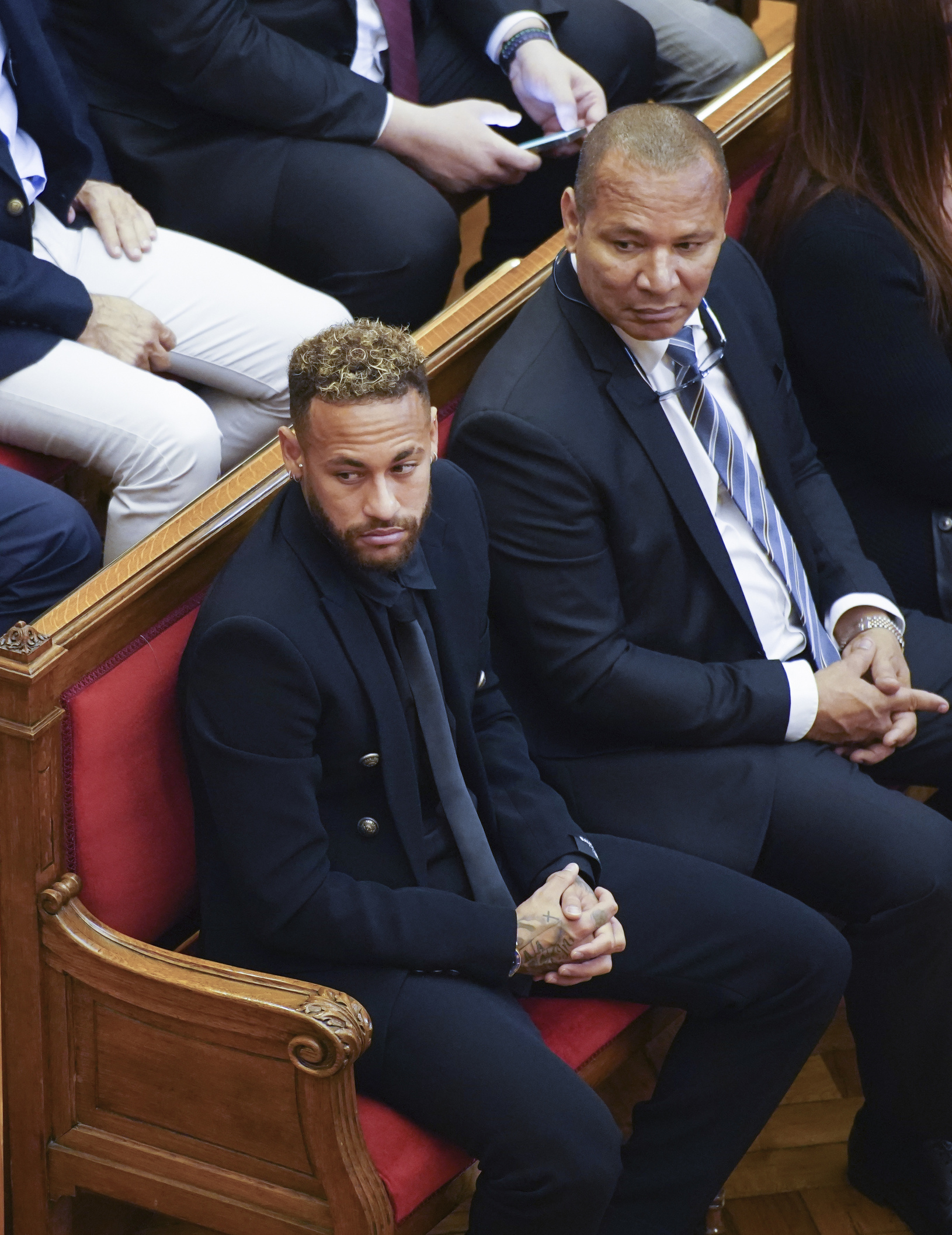 Brazílsky futbalista Neymar počas