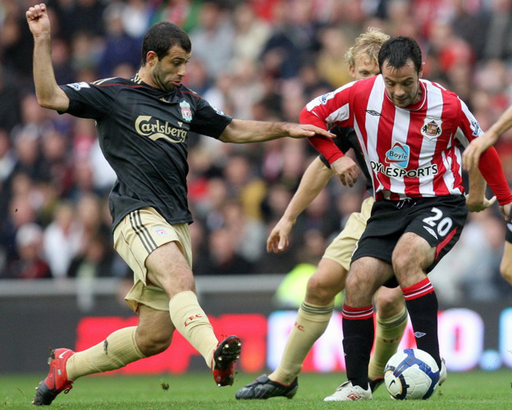 Javier Mascherano a Andy