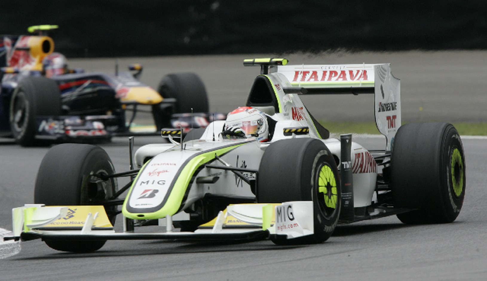Rubens Barrichello jazdí svoje
