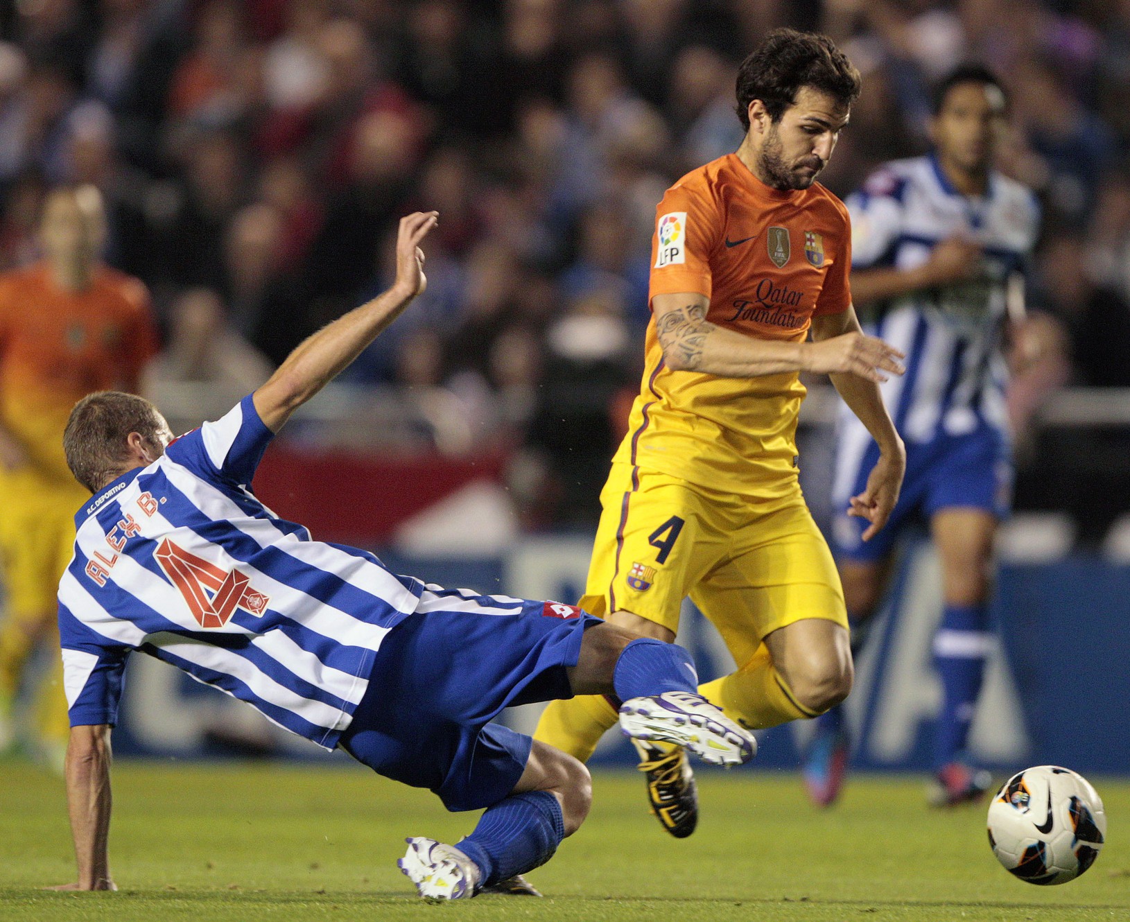 Cesc Fábregas a Álex