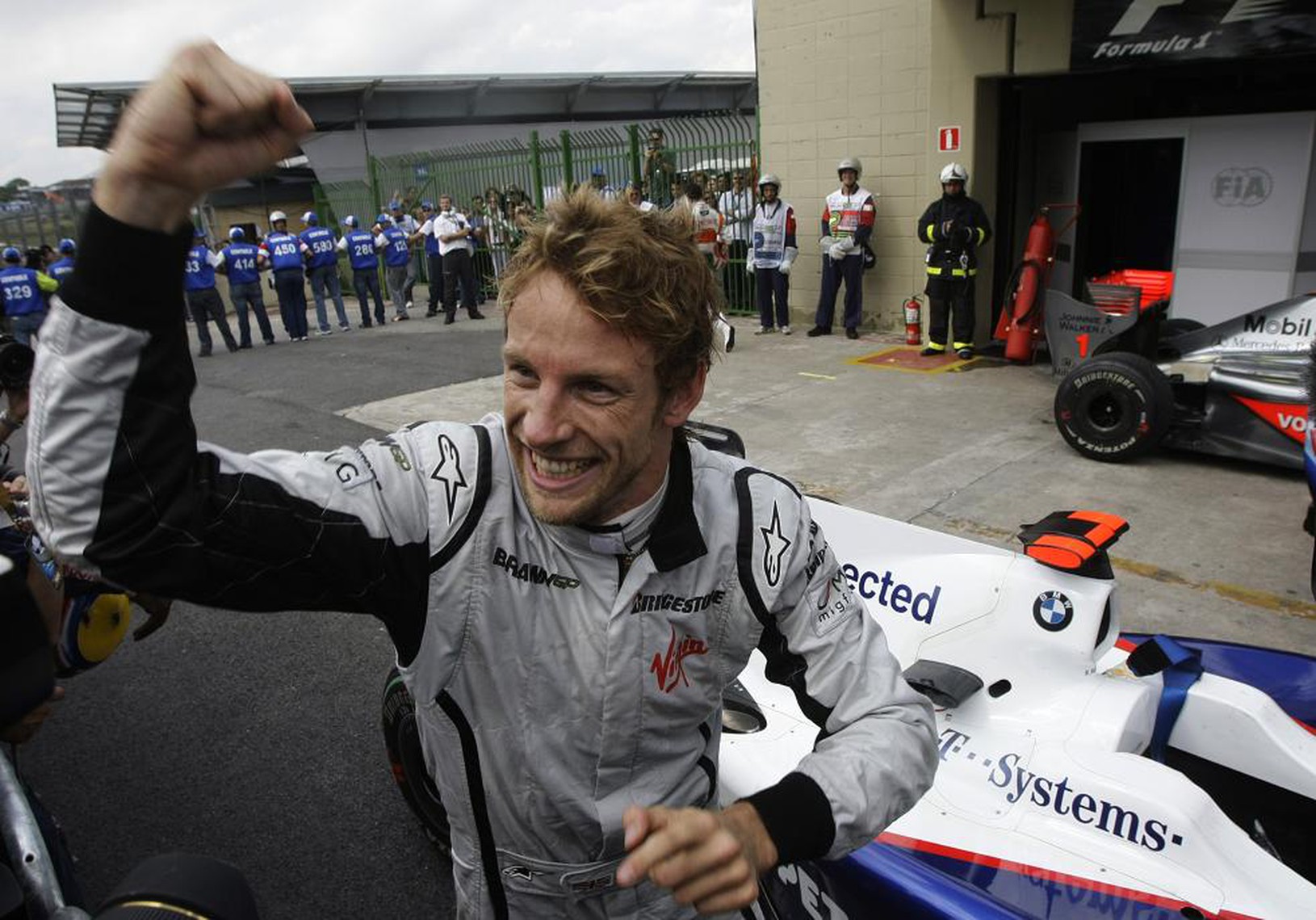 Jenson Button s majstrovskou