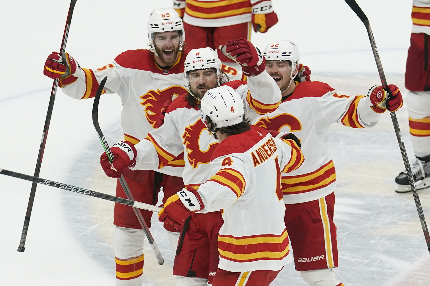 Hokejisti Calgary Flames sa
