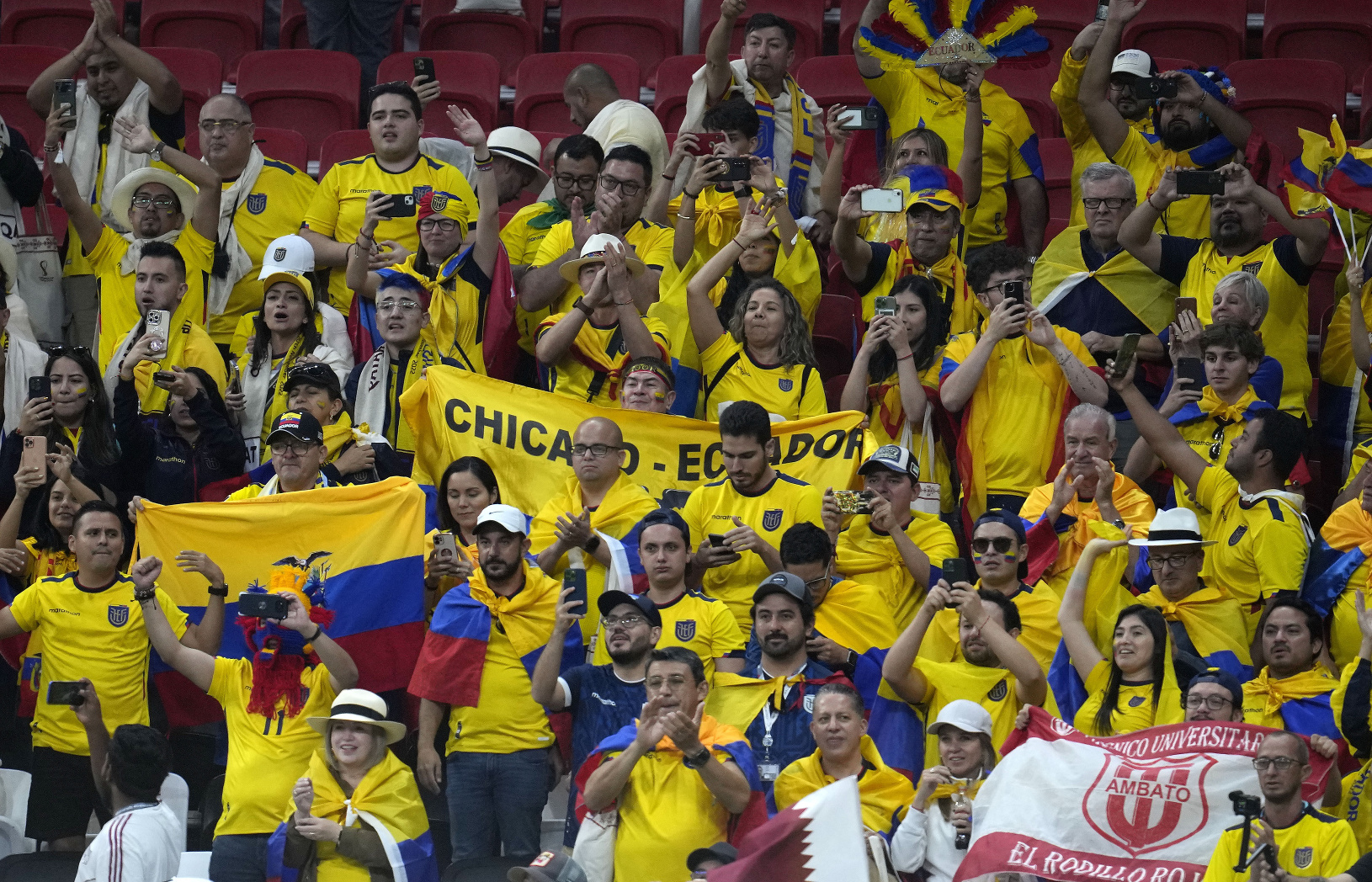 Fanúšikovia Ekvádoru