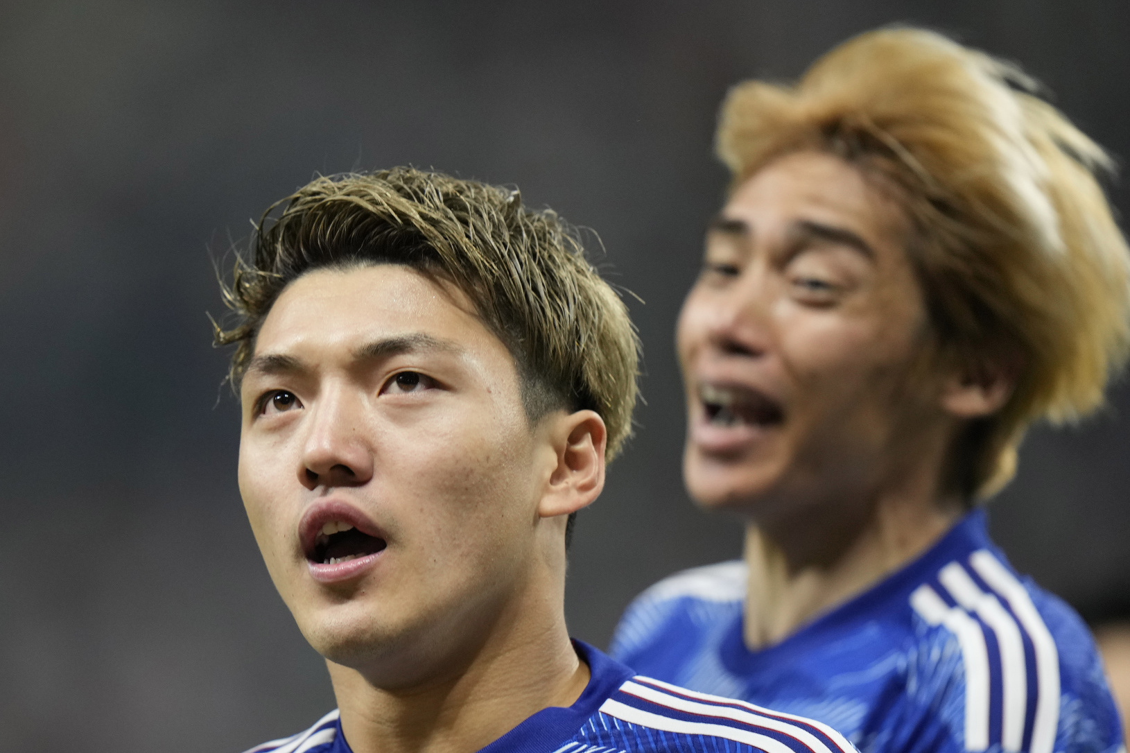 Japonskí futbalisti sa tešia