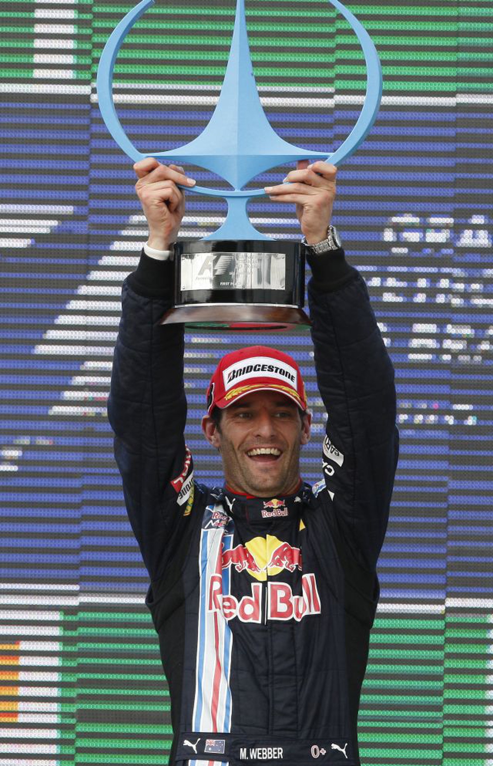 Mark Webber si užíva