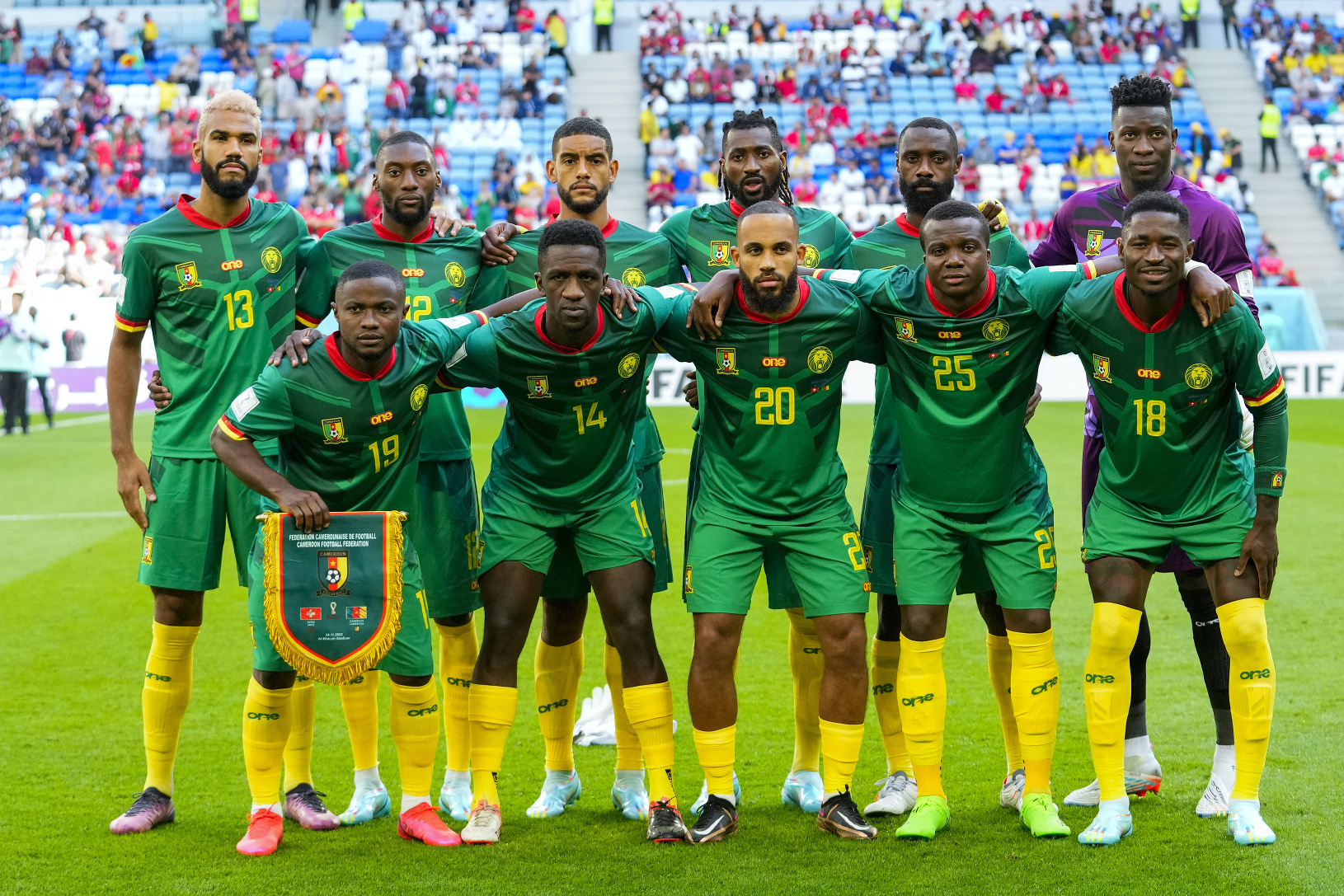 Futbalisti Kamerunu pred prvým