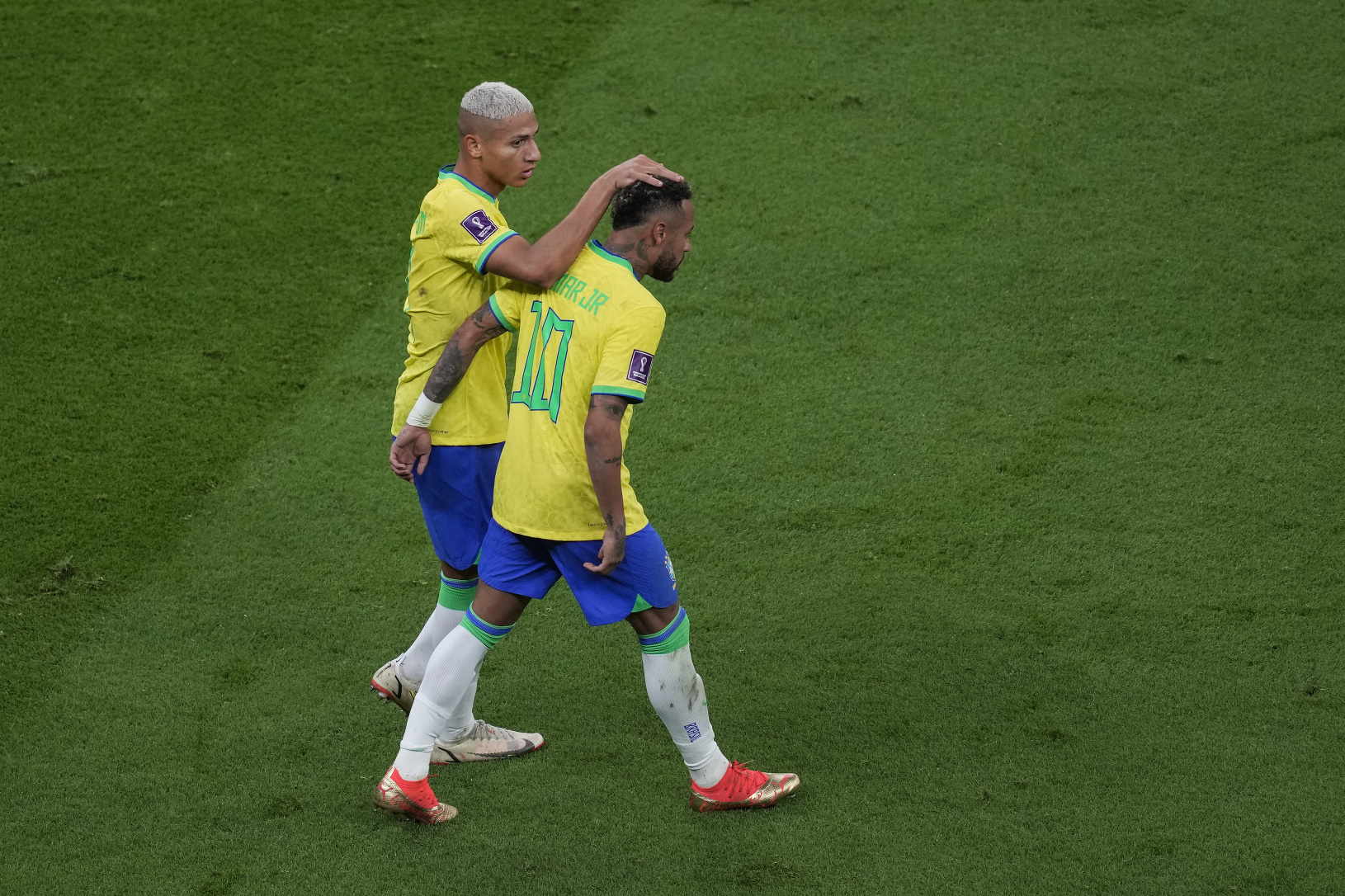 Richarlison a Neymar