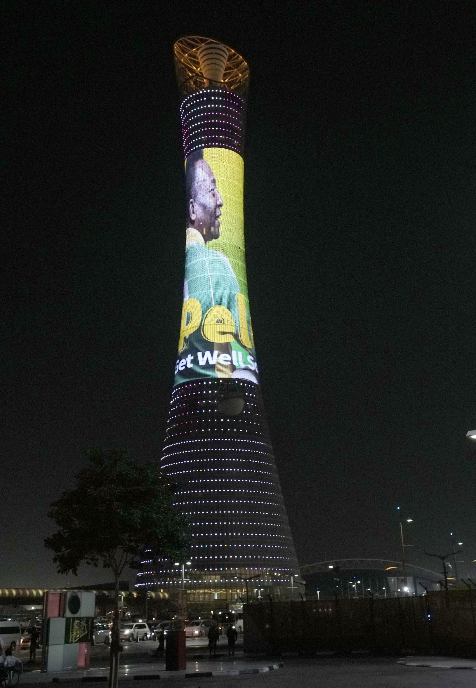 Katarčania vyjadrili podporu Pelému