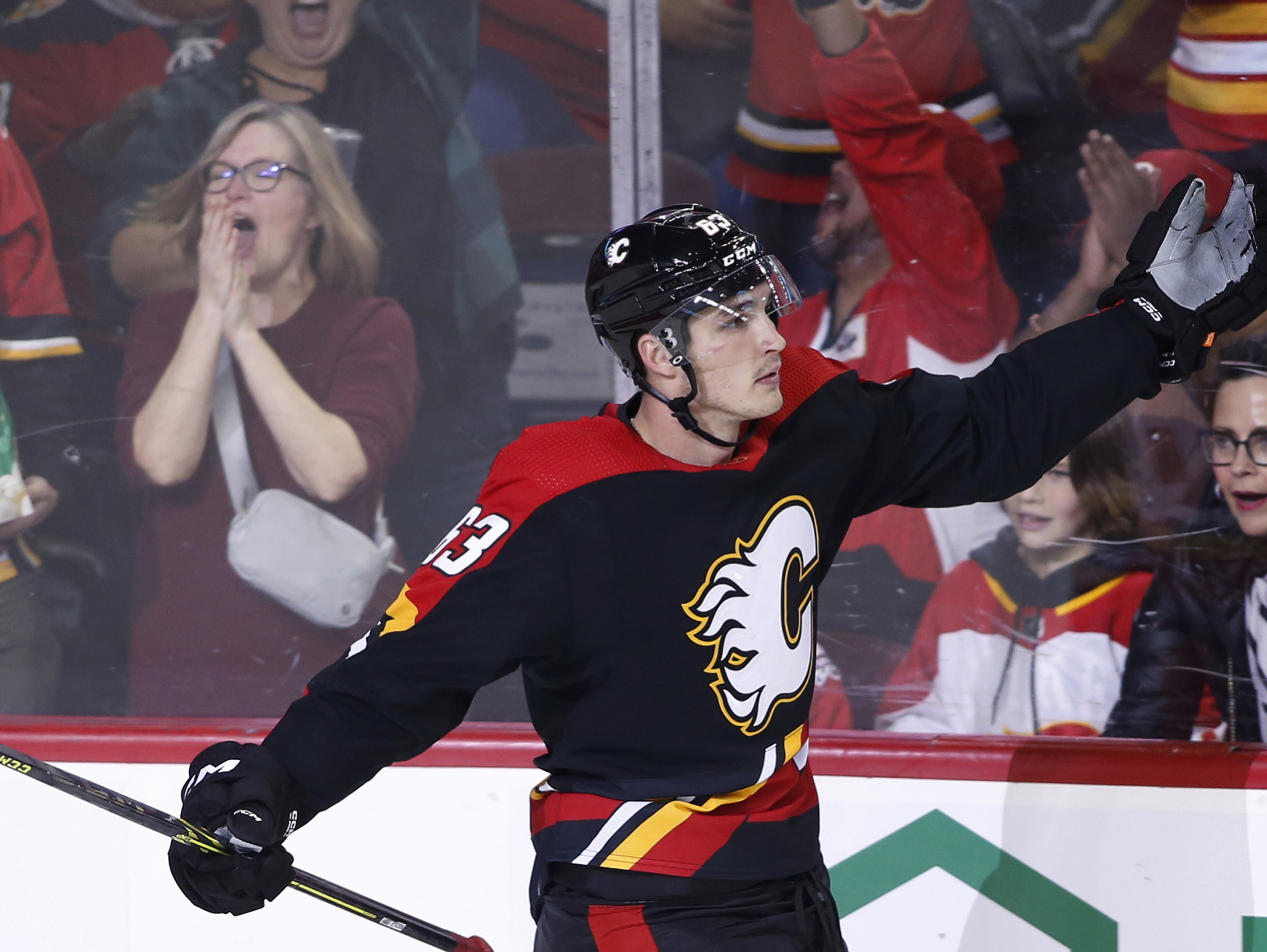 Útočník Calgary Flames Adam