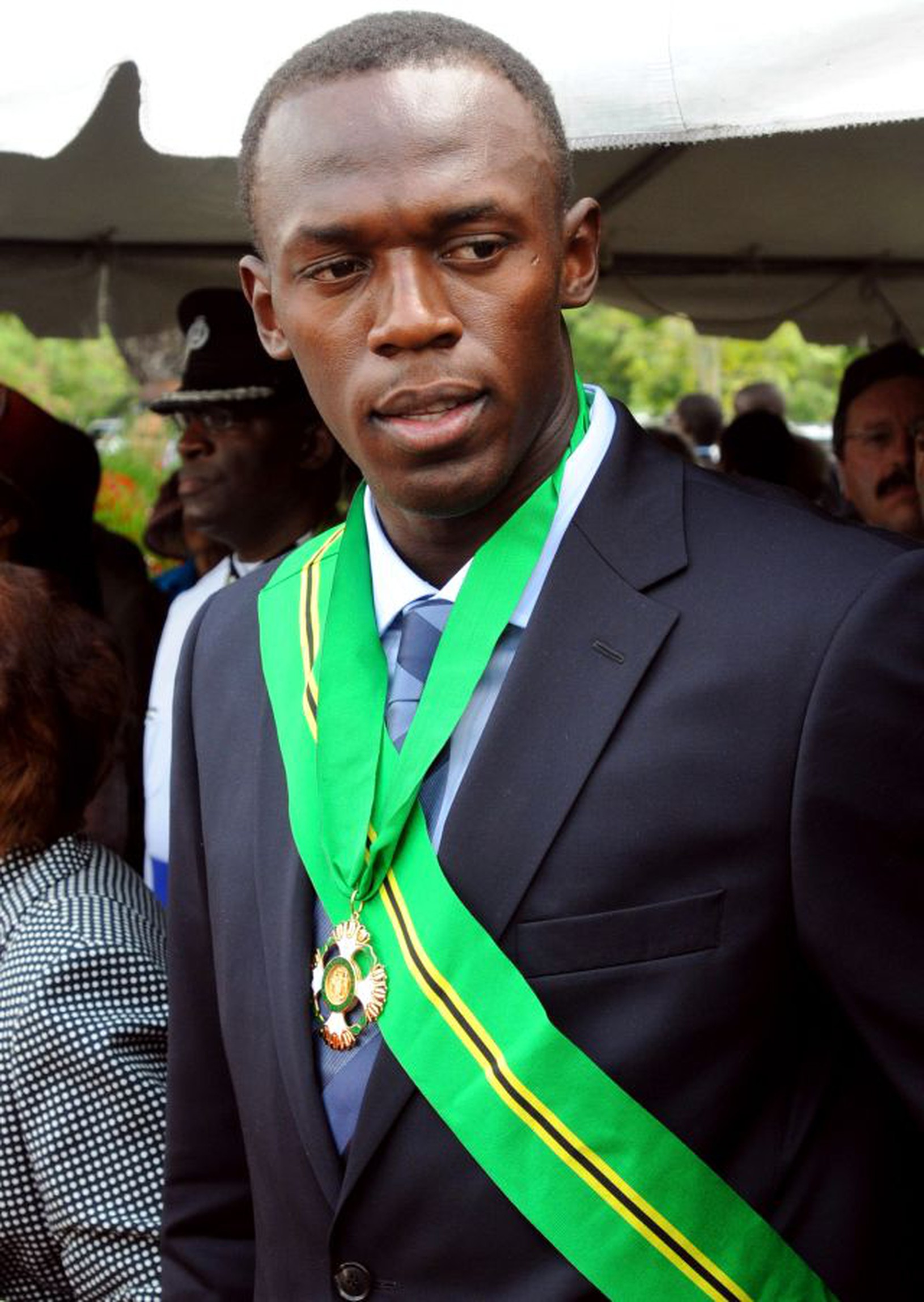 Usain Bolt s cenným