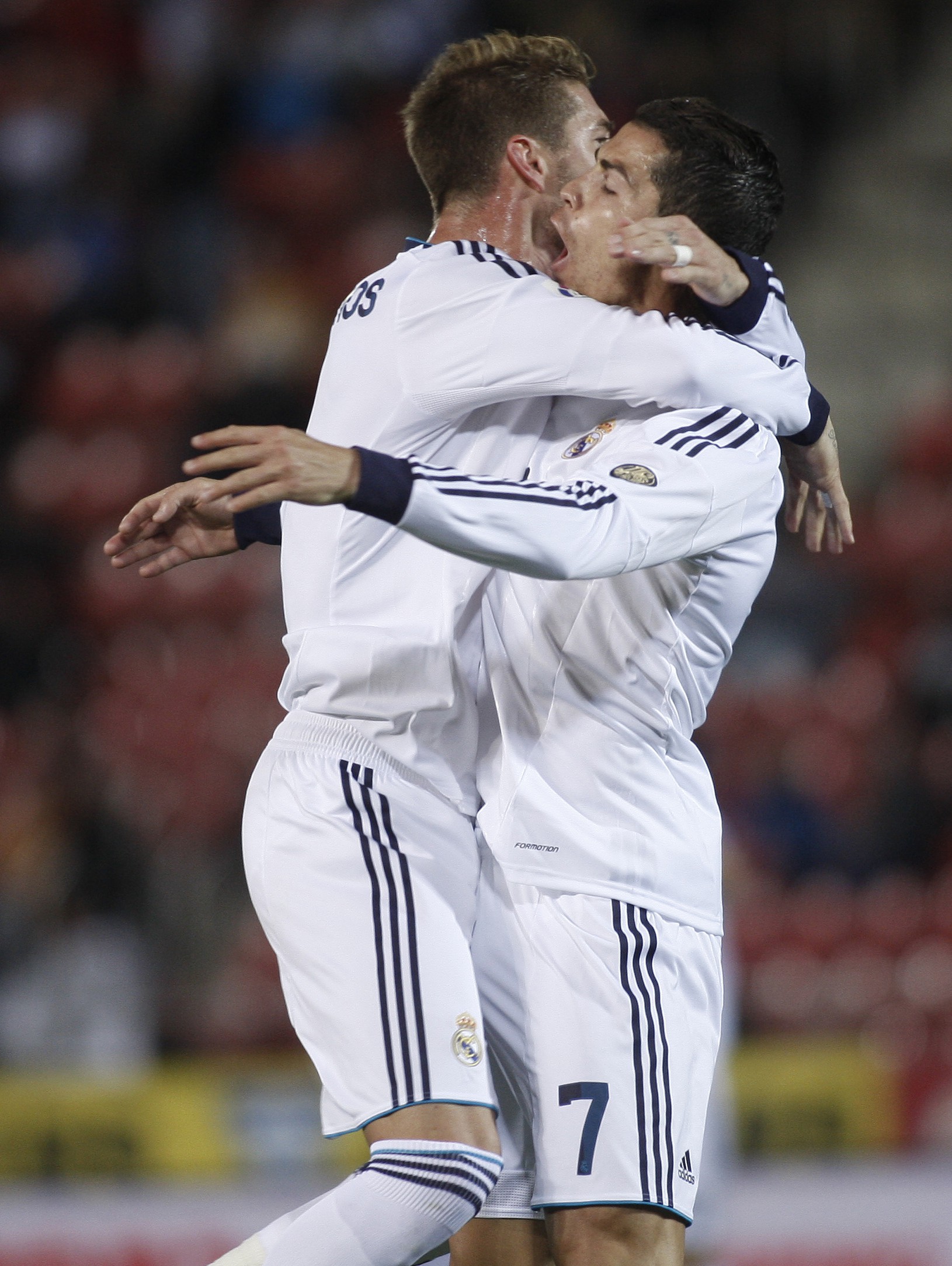 Cristiano Ronaldo a Sergio