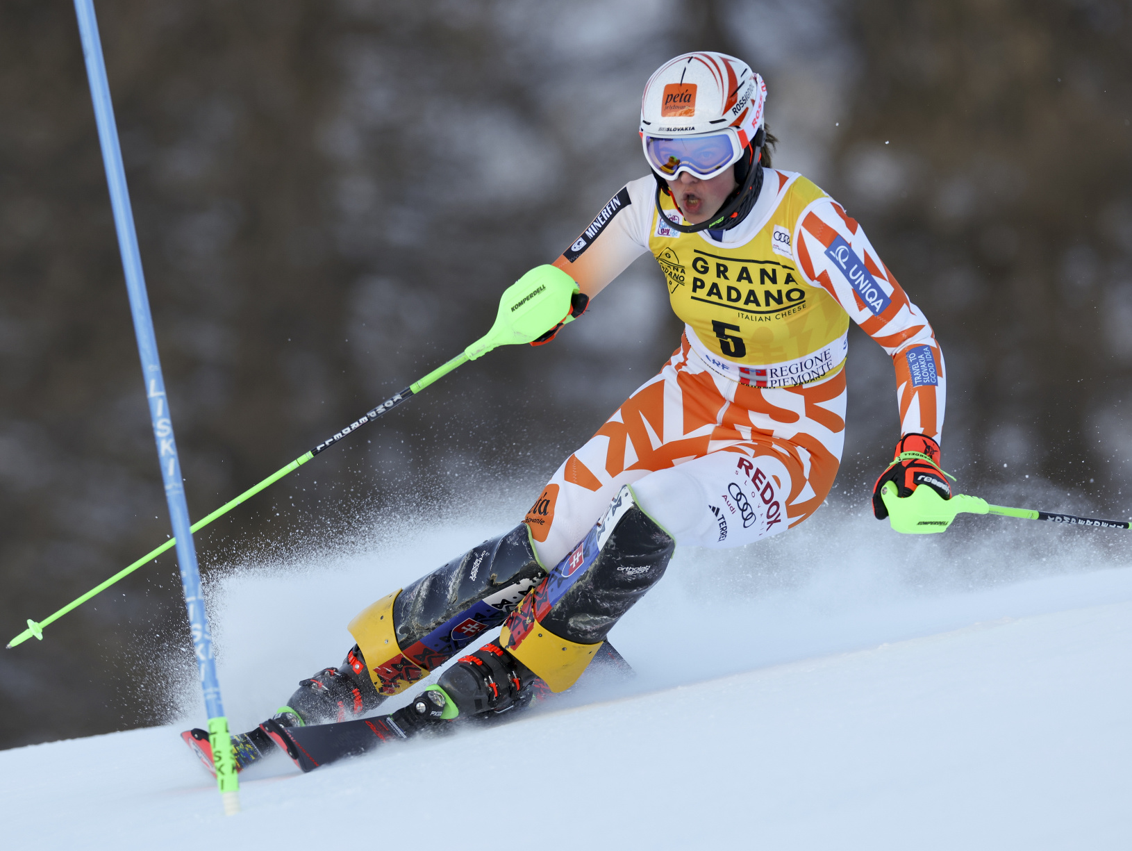 Petra Vlhová obsadila prvé