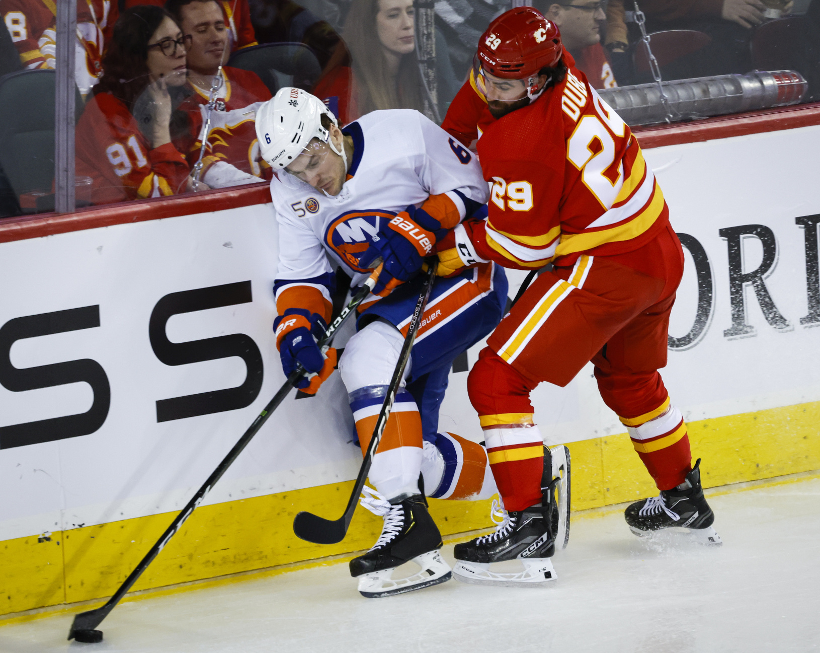 Ryan Pulock a Dillon
