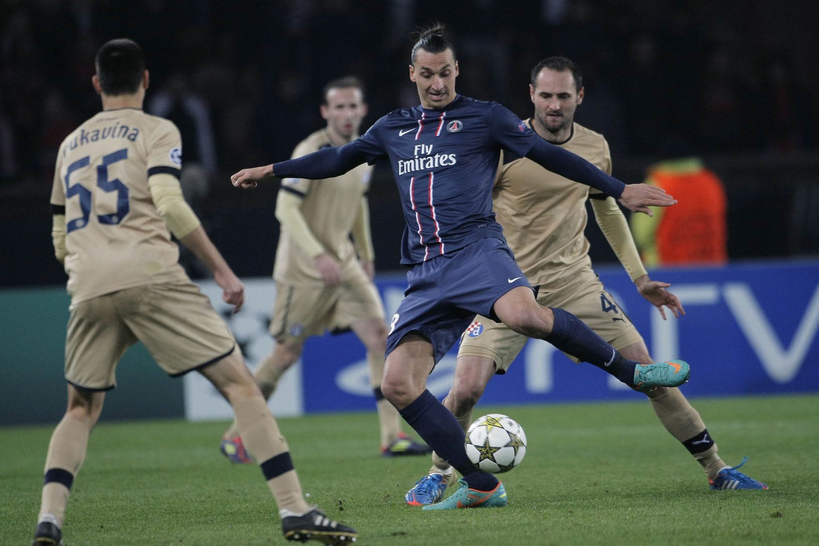 Zlatan Ibrahimovič v akcii