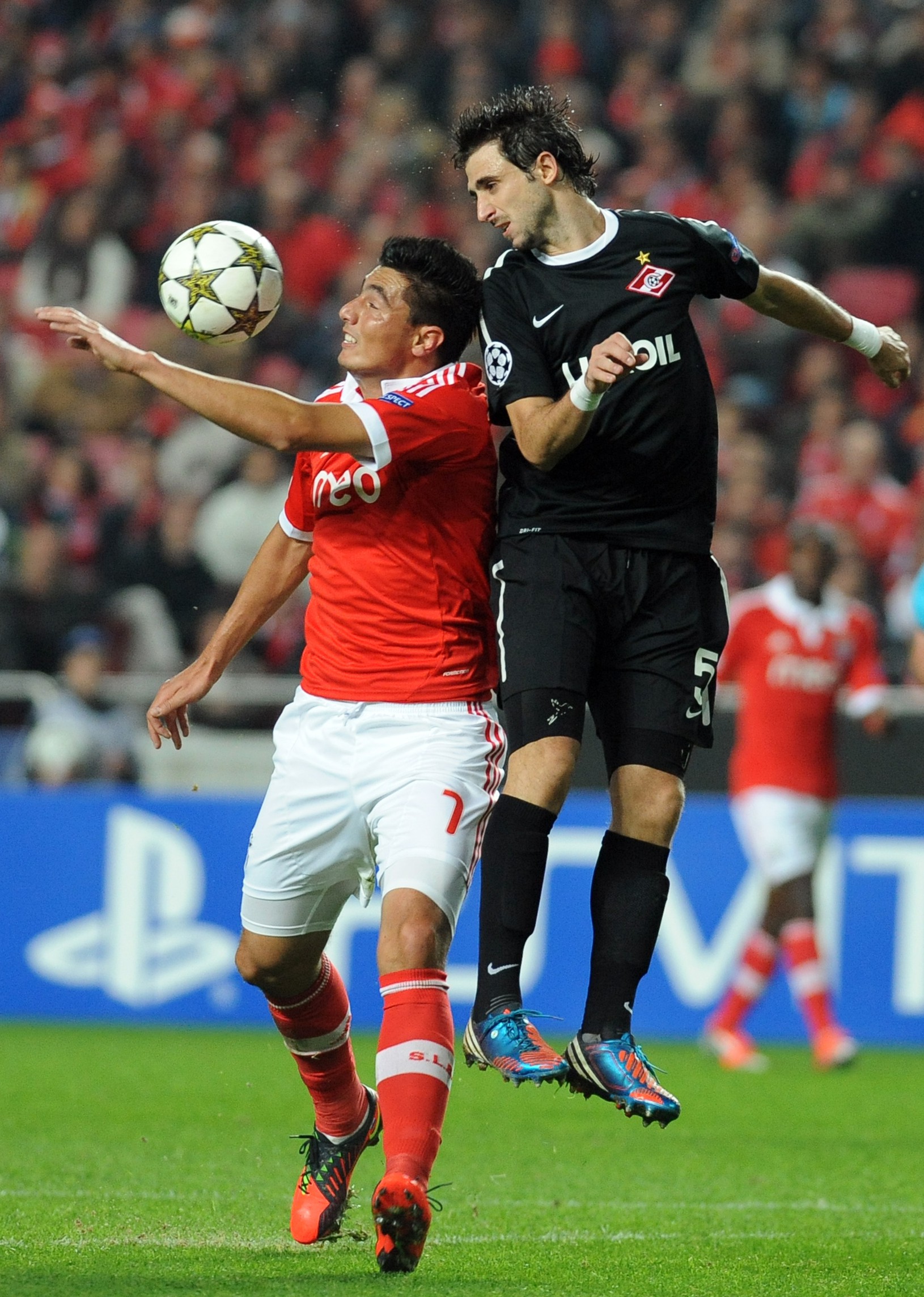 Óscar Cardozo a Nicolas