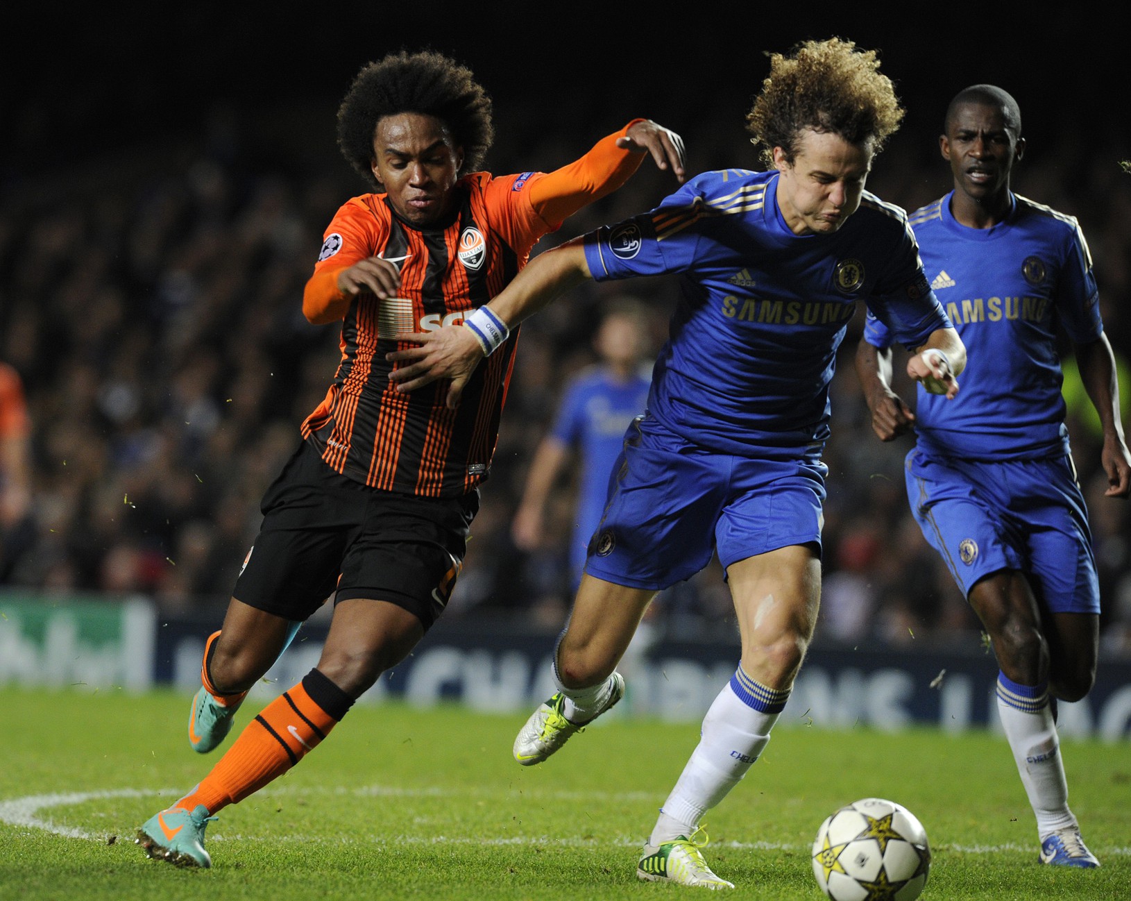 David Luiz a Willian