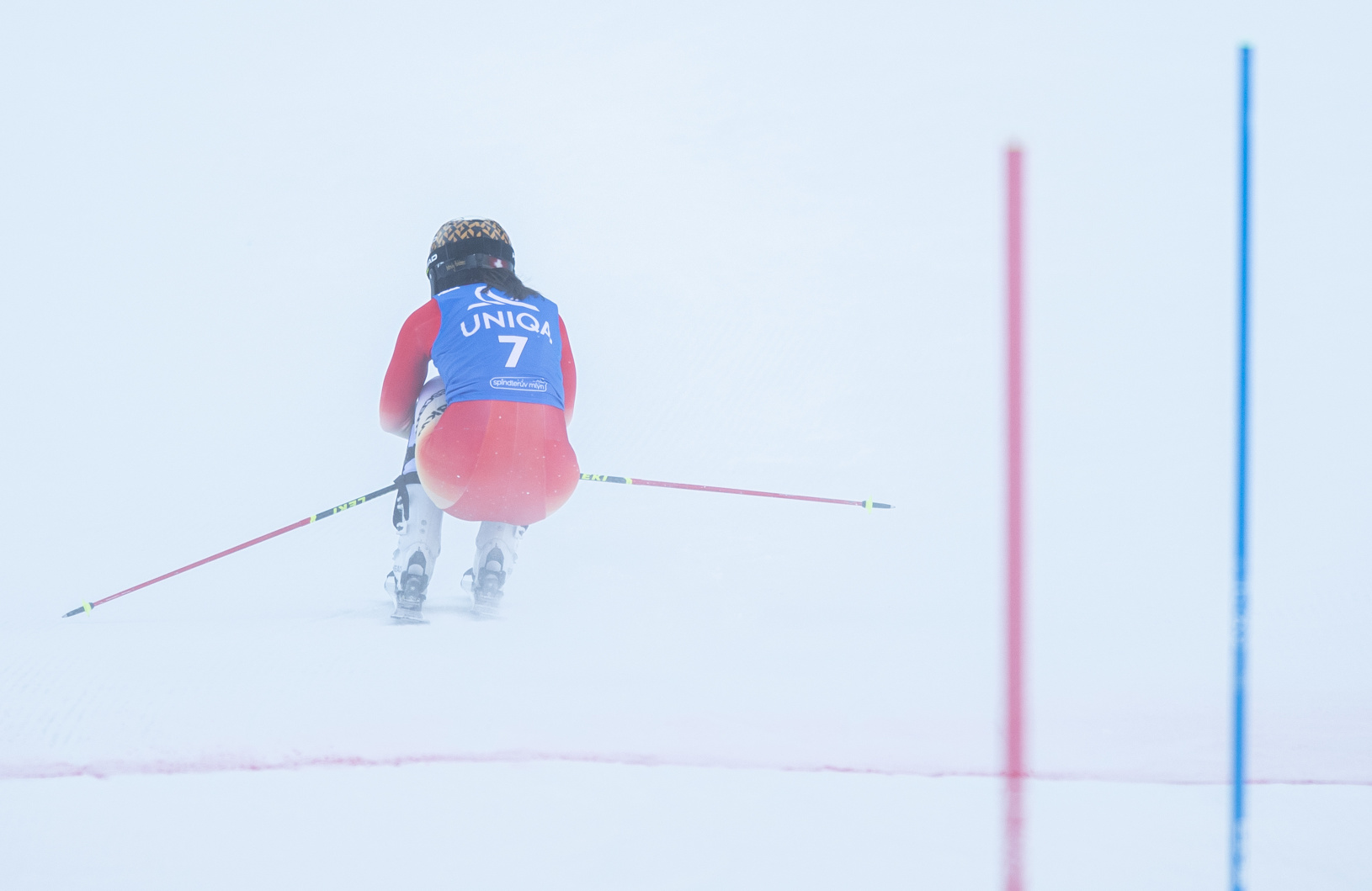 Na snímke švajčiarska lyžiarka