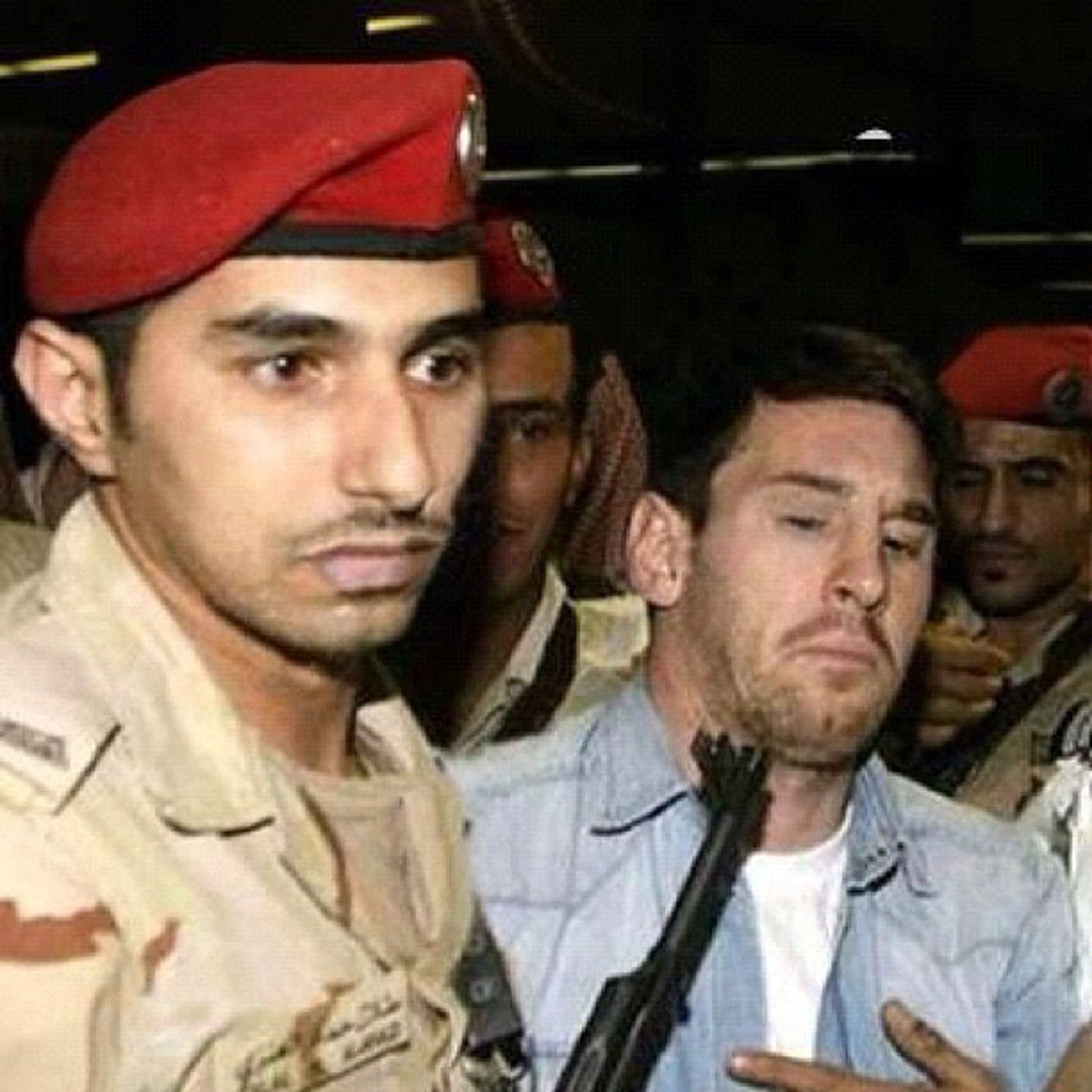 Lionel Messi po príchode