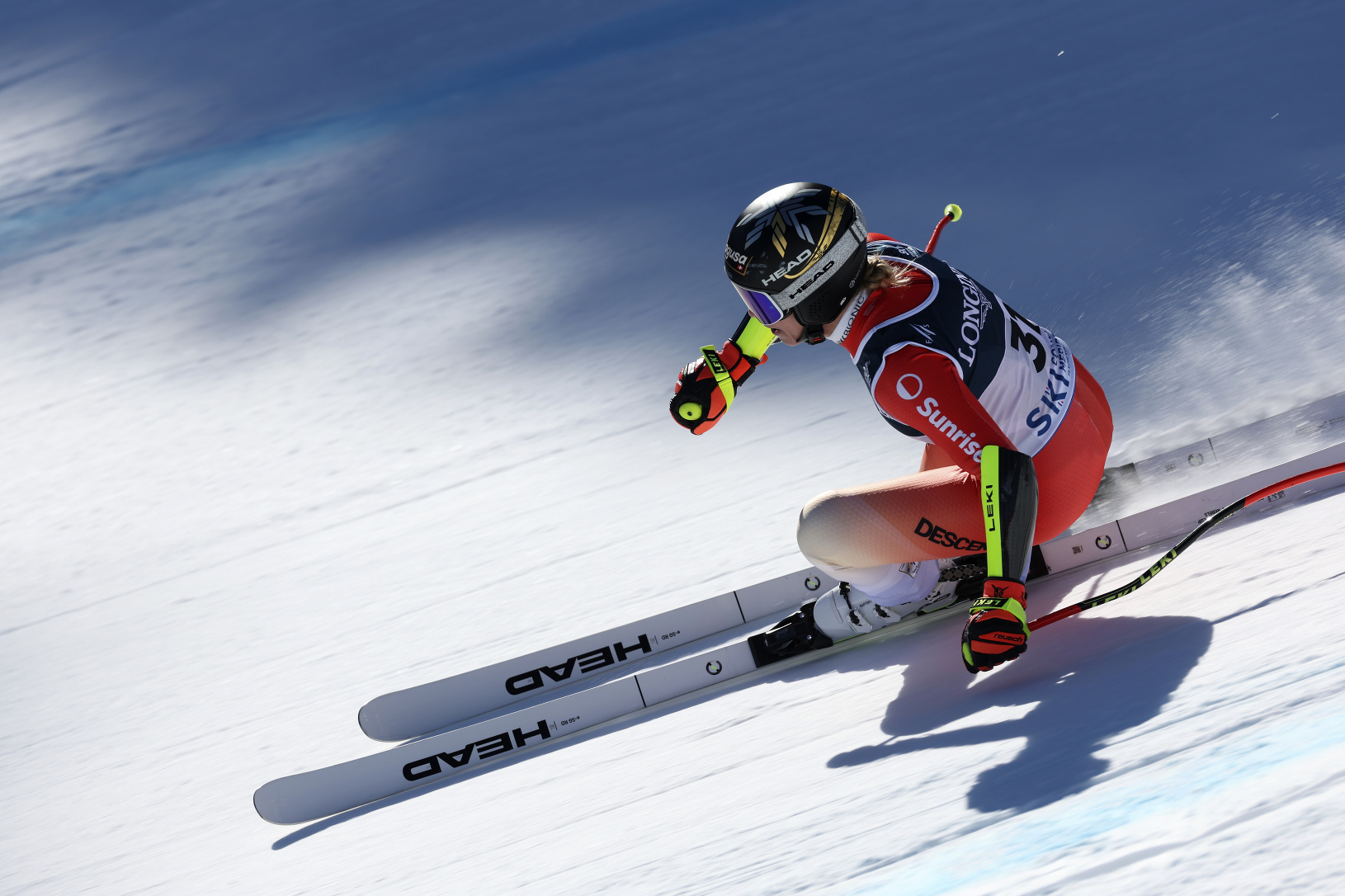 Lara Gutová-Behramiová počas alpskej