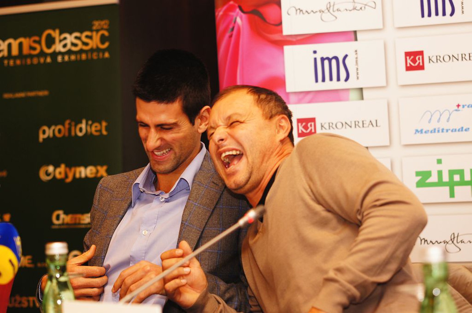 Novak Djokovič a Marián