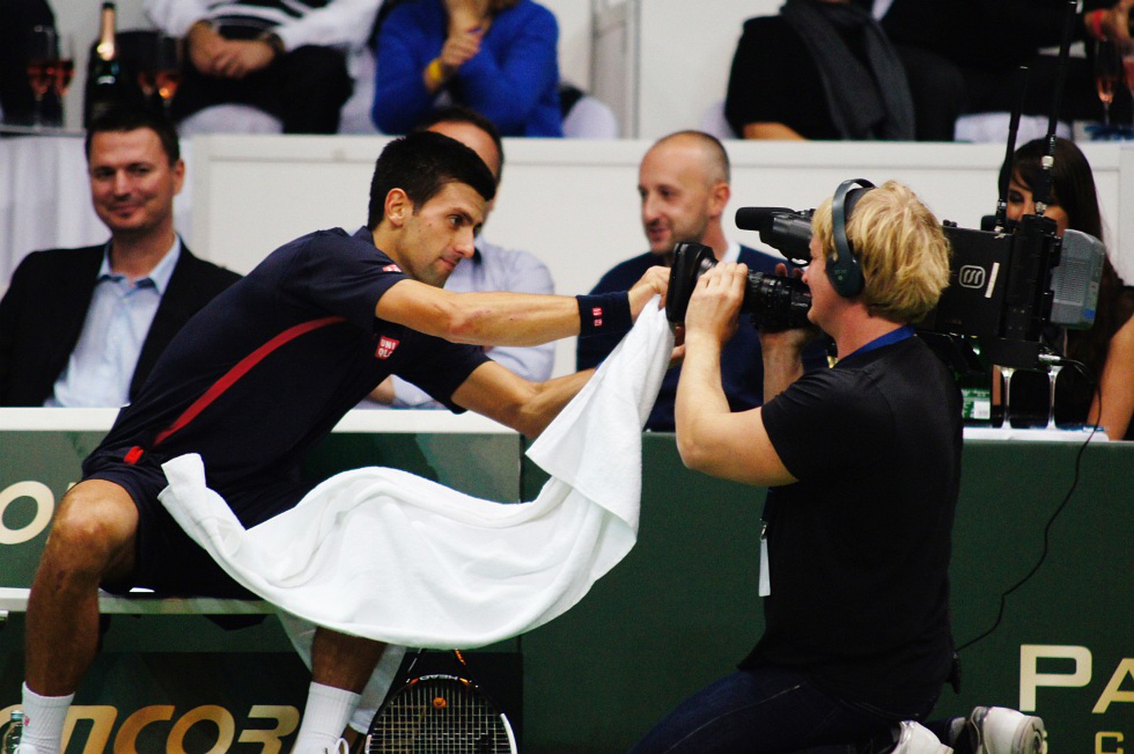 Novak Djokovič vyleštil objektív
