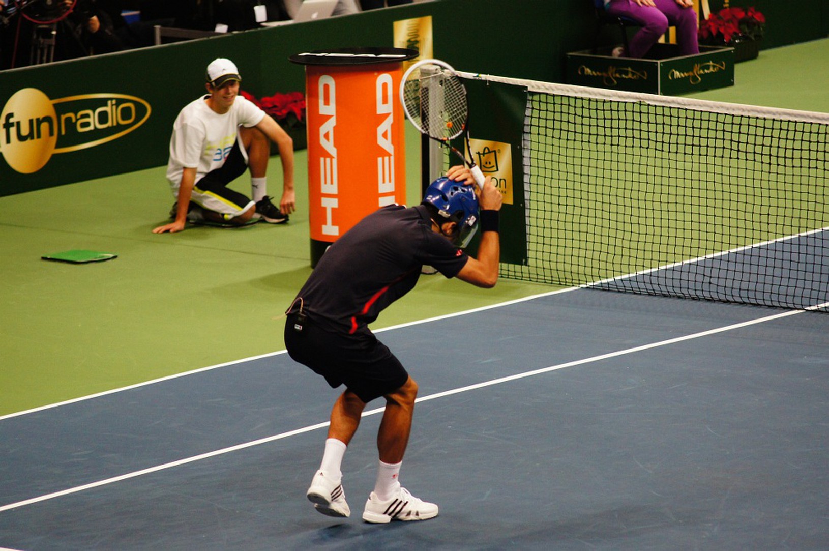 Novak Djokovič v hokejovej
