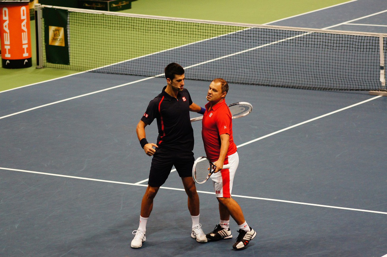 Novak Djokovič a Marián