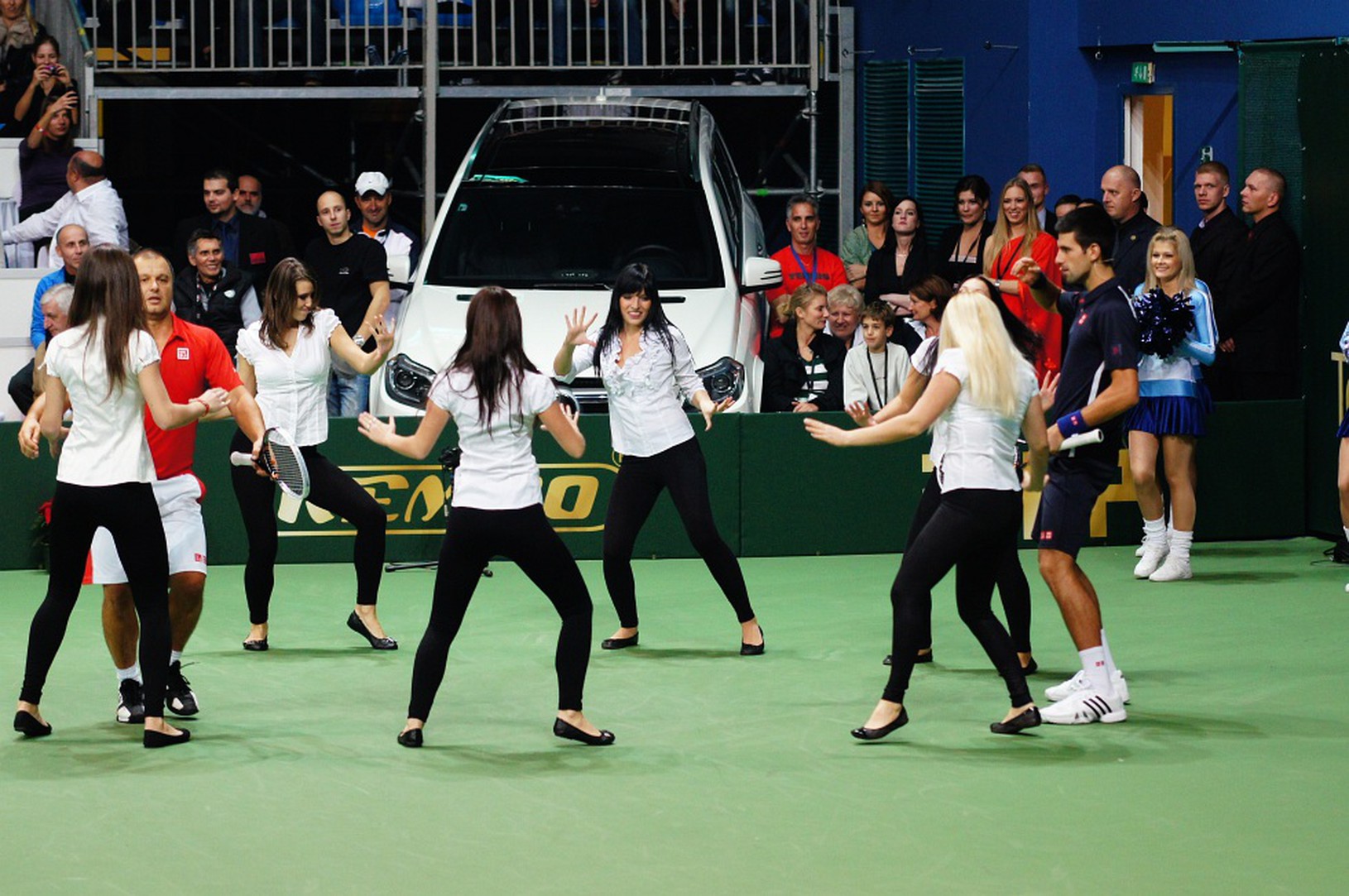 Tanečné kreácie Djokoviča a
