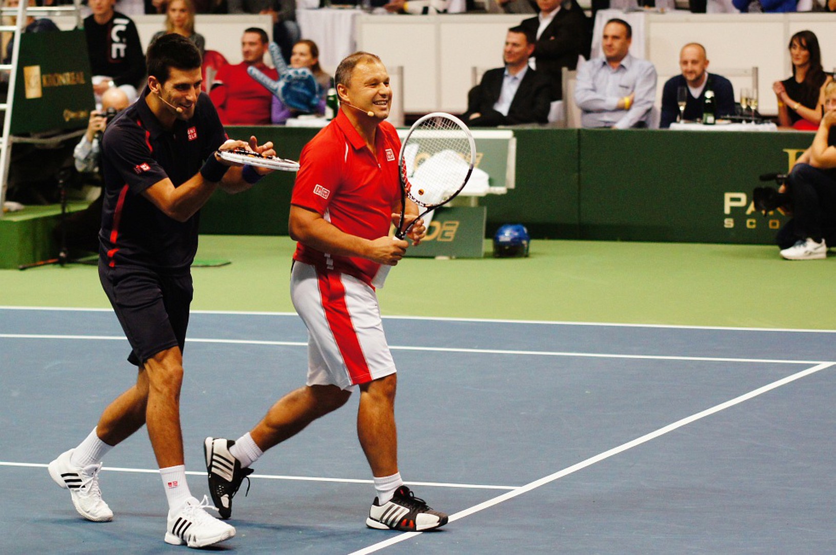 Novak Djokovič a Marián