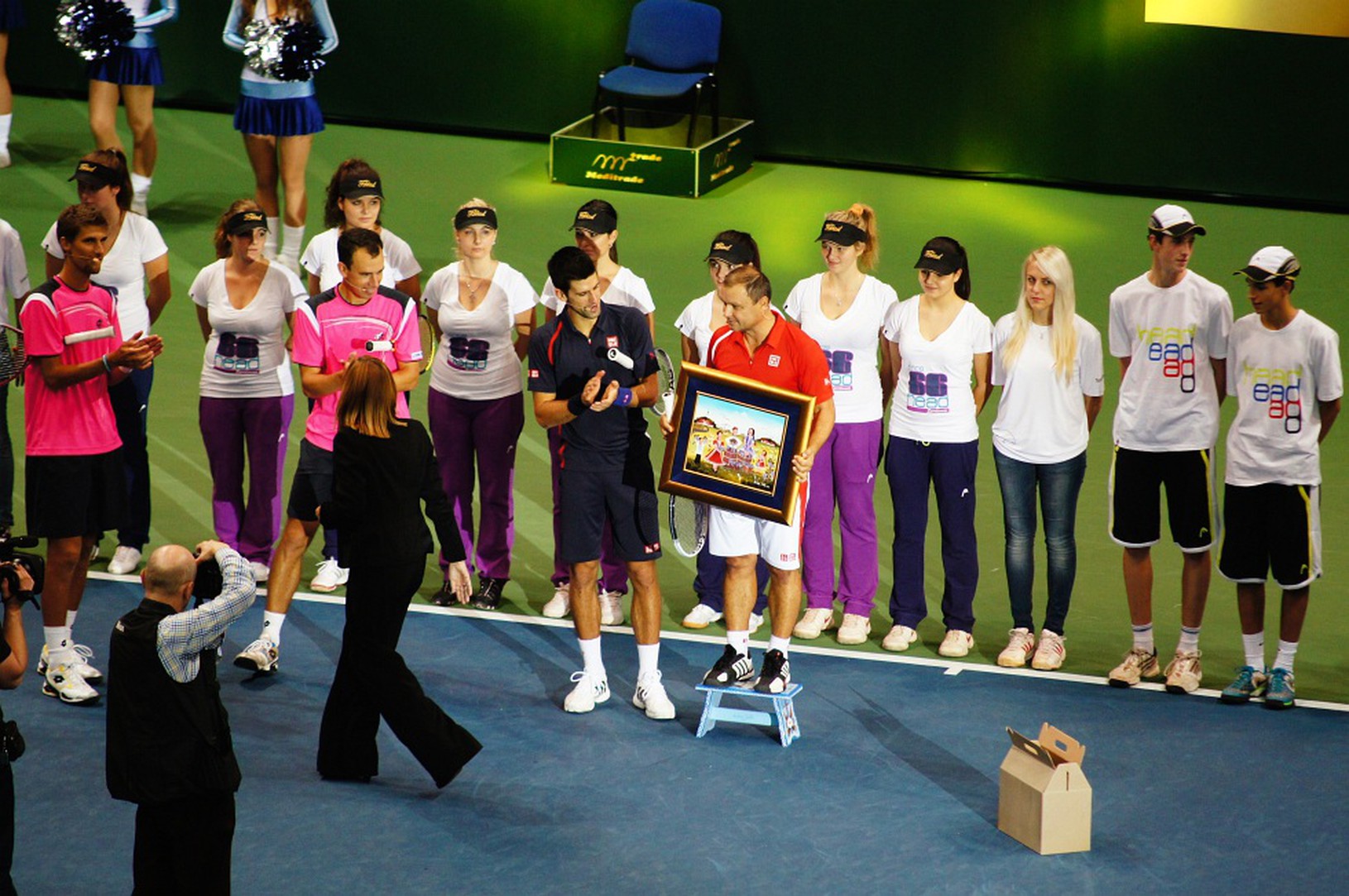 Záver exhibície Tennis Classic