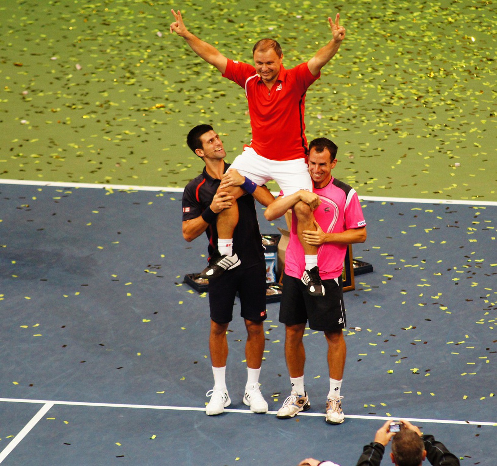 Dominik Hrbatý a Novak