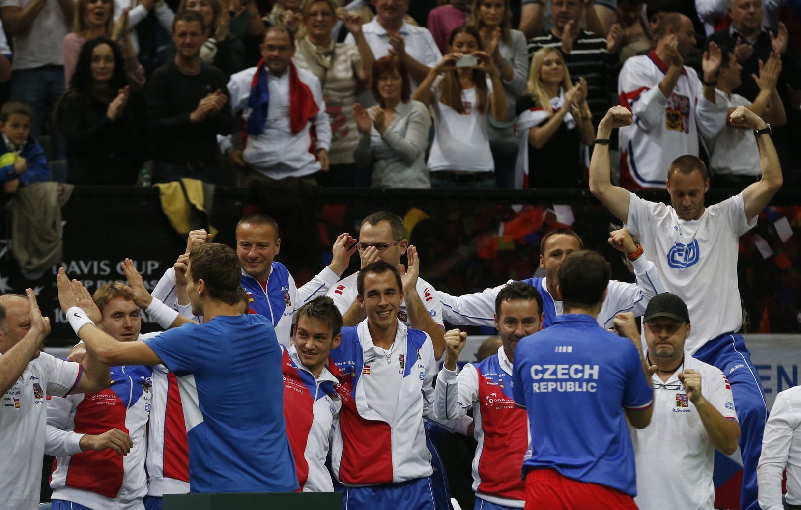 Tomáš Berdych a Radek