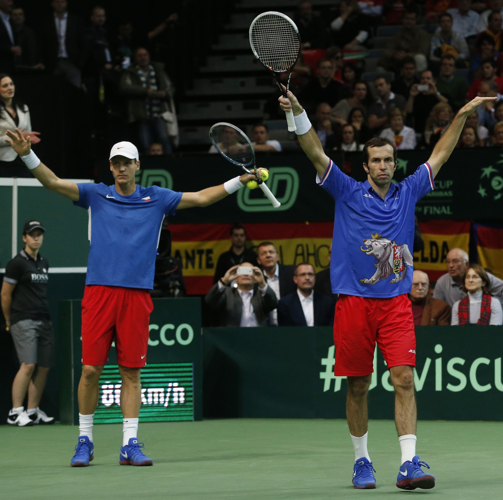 Tomáš Berdych a Radek
