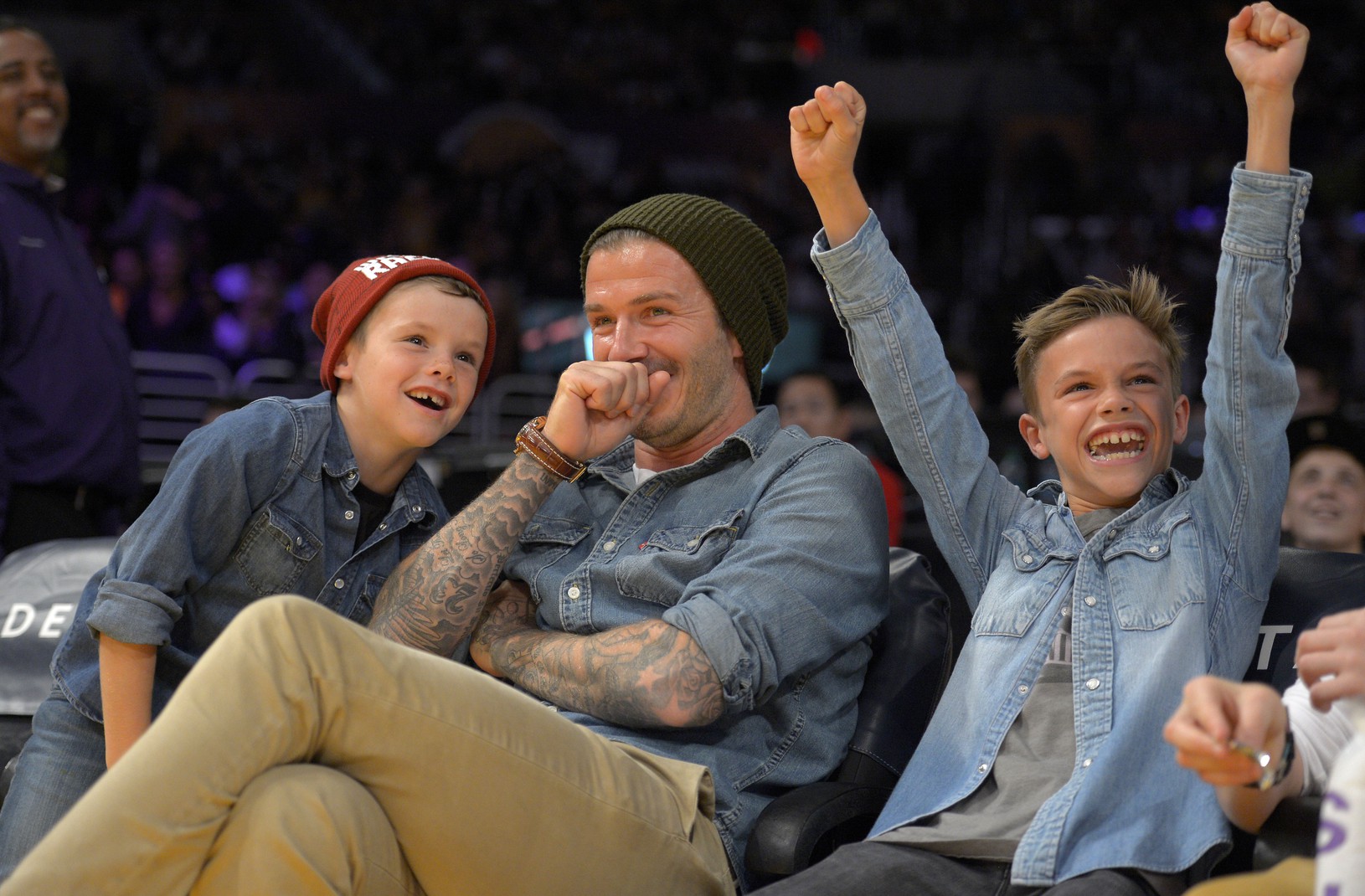 David Beckham sa výborne