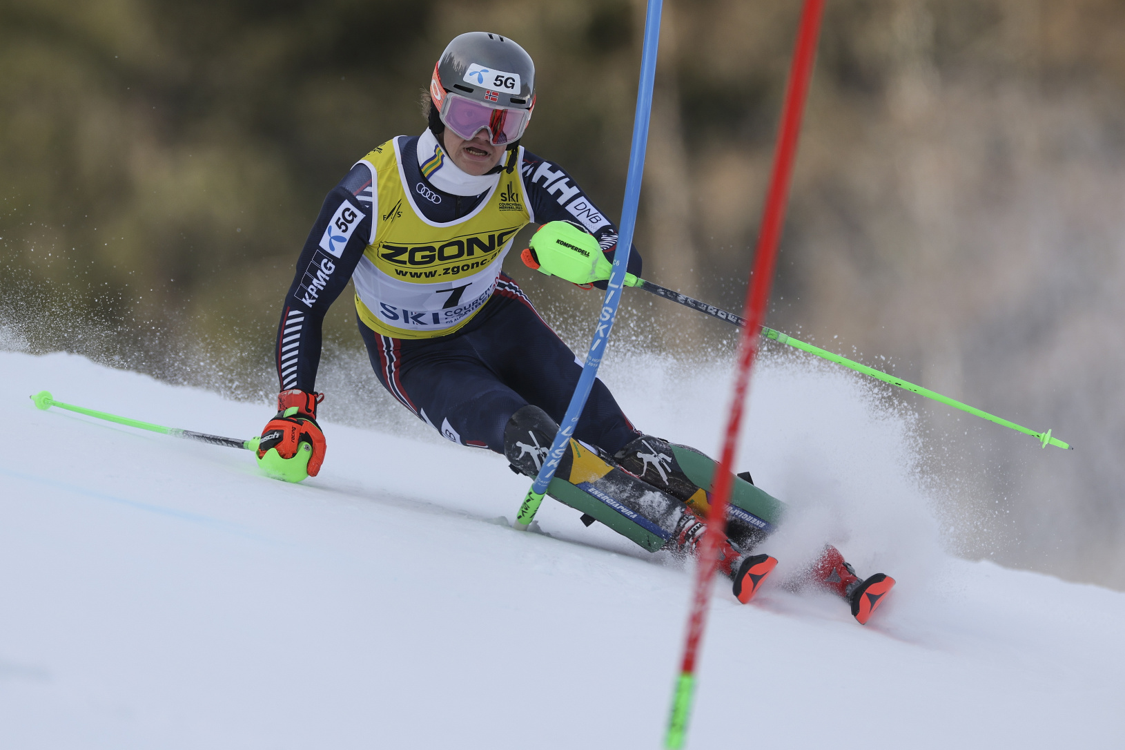 Nórsky lyžiar Lucas Braathen