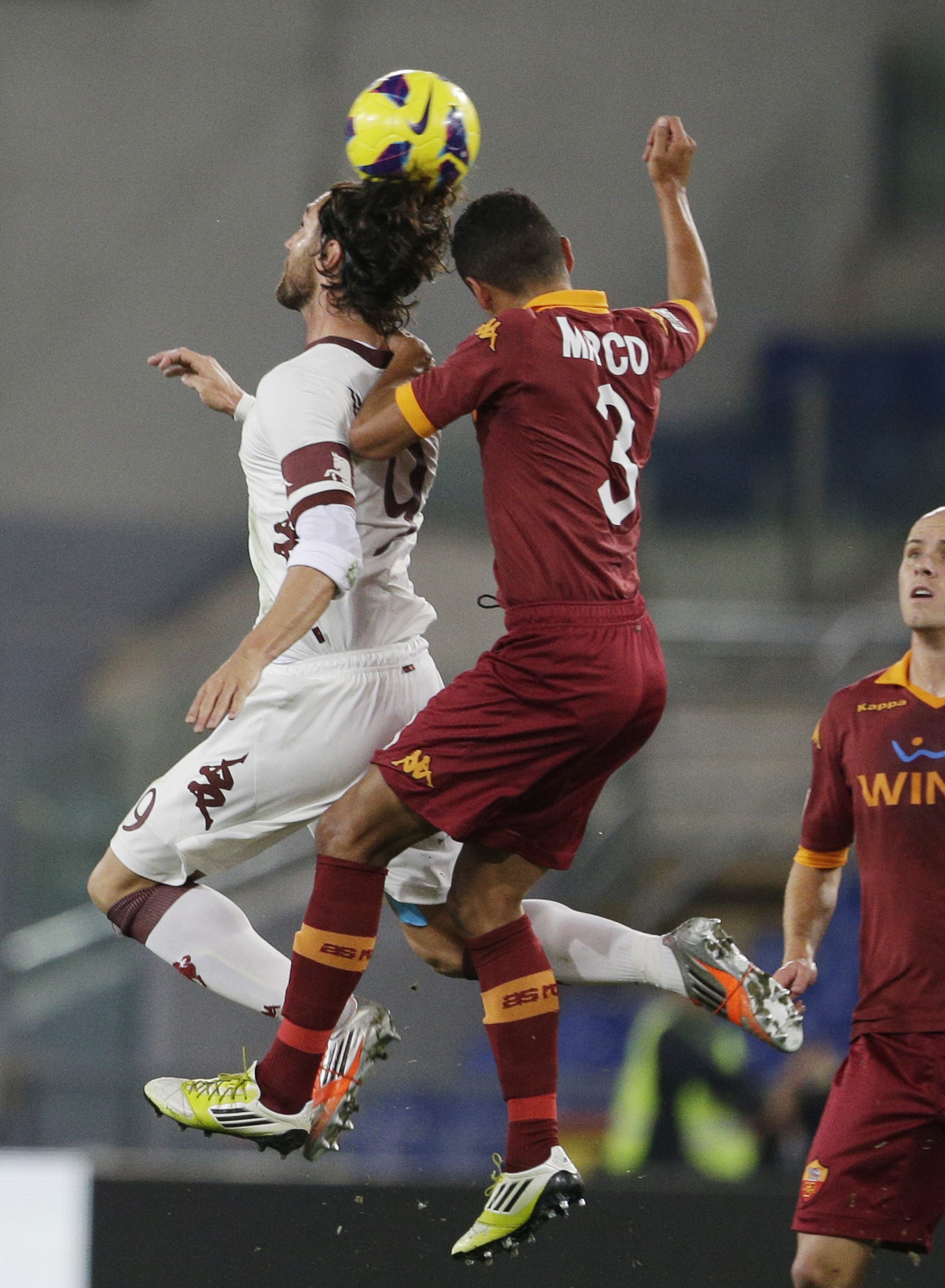 Rolando Bianchi a Marquinhos