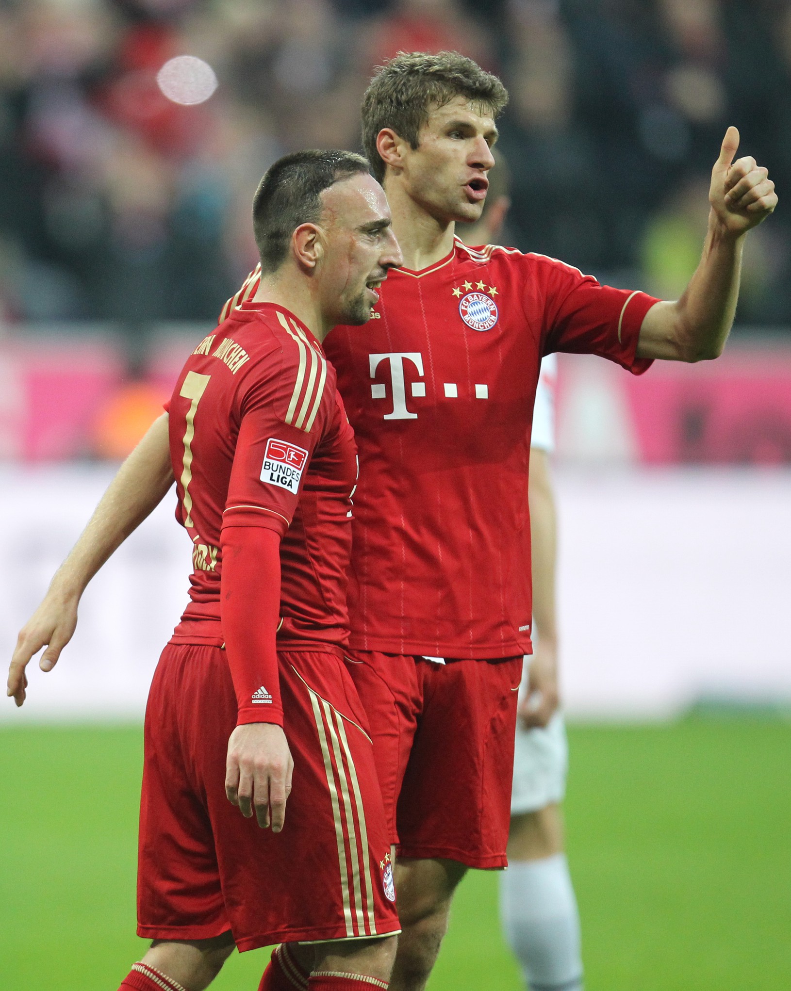 Franck Ribéry a Thomas