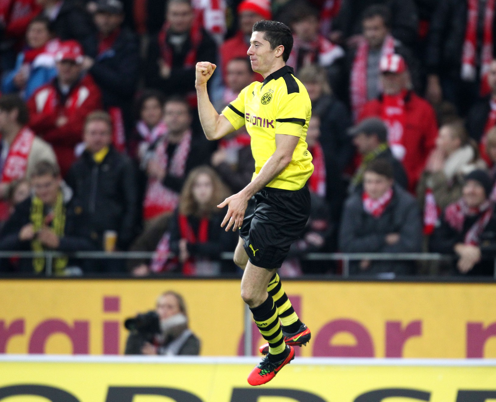 Robert Lewandowski sa raduje