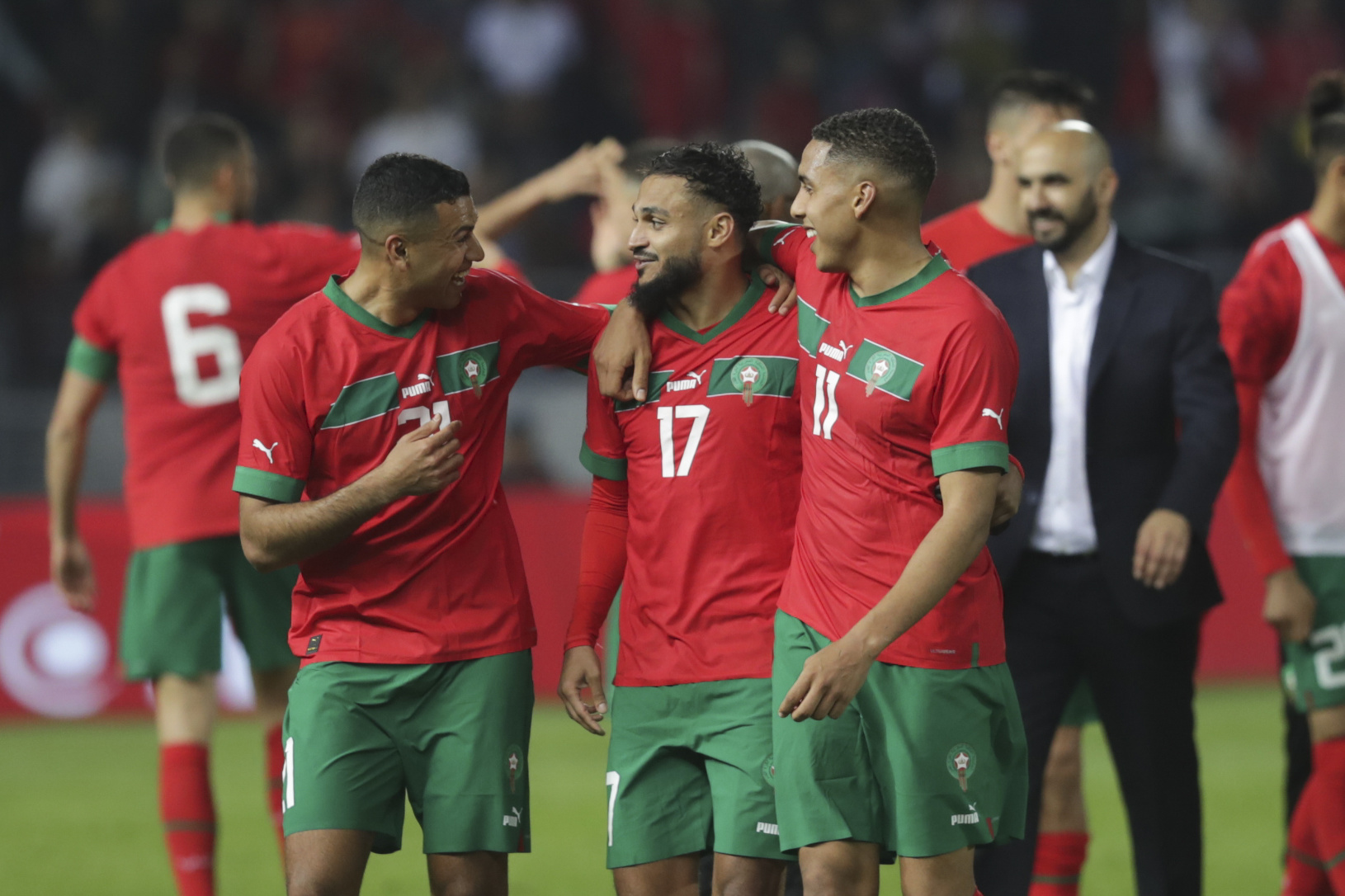 Futbalisti Maroka po výhre
