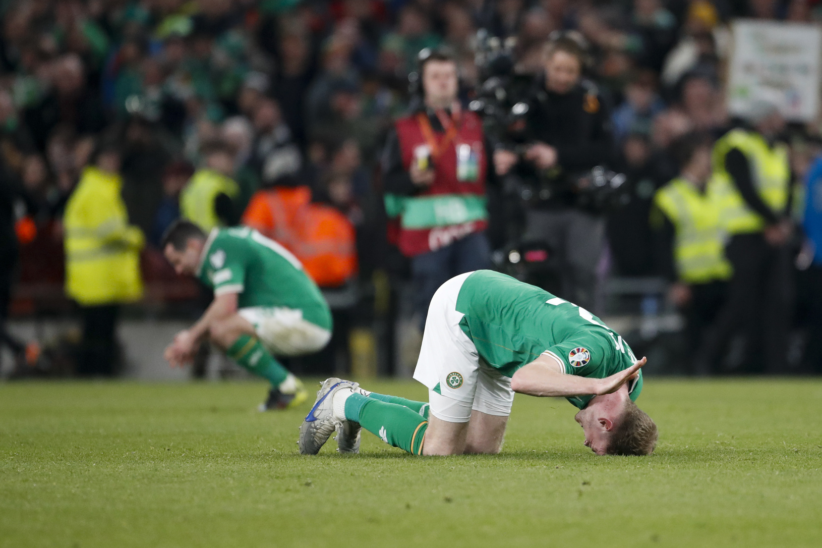 Sklamaní írski futbalisti