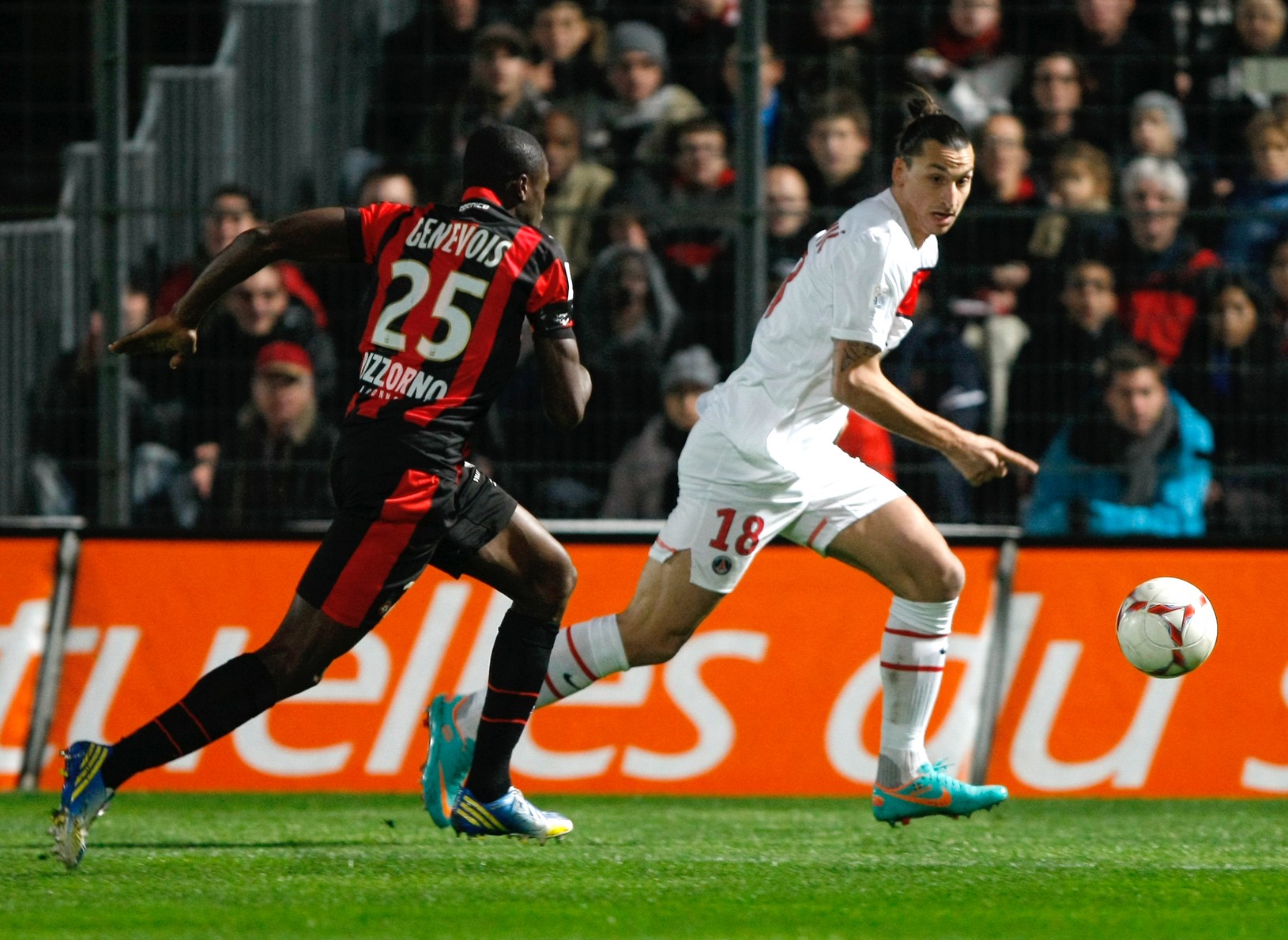 Zlatan Ibrahimovič a Romain