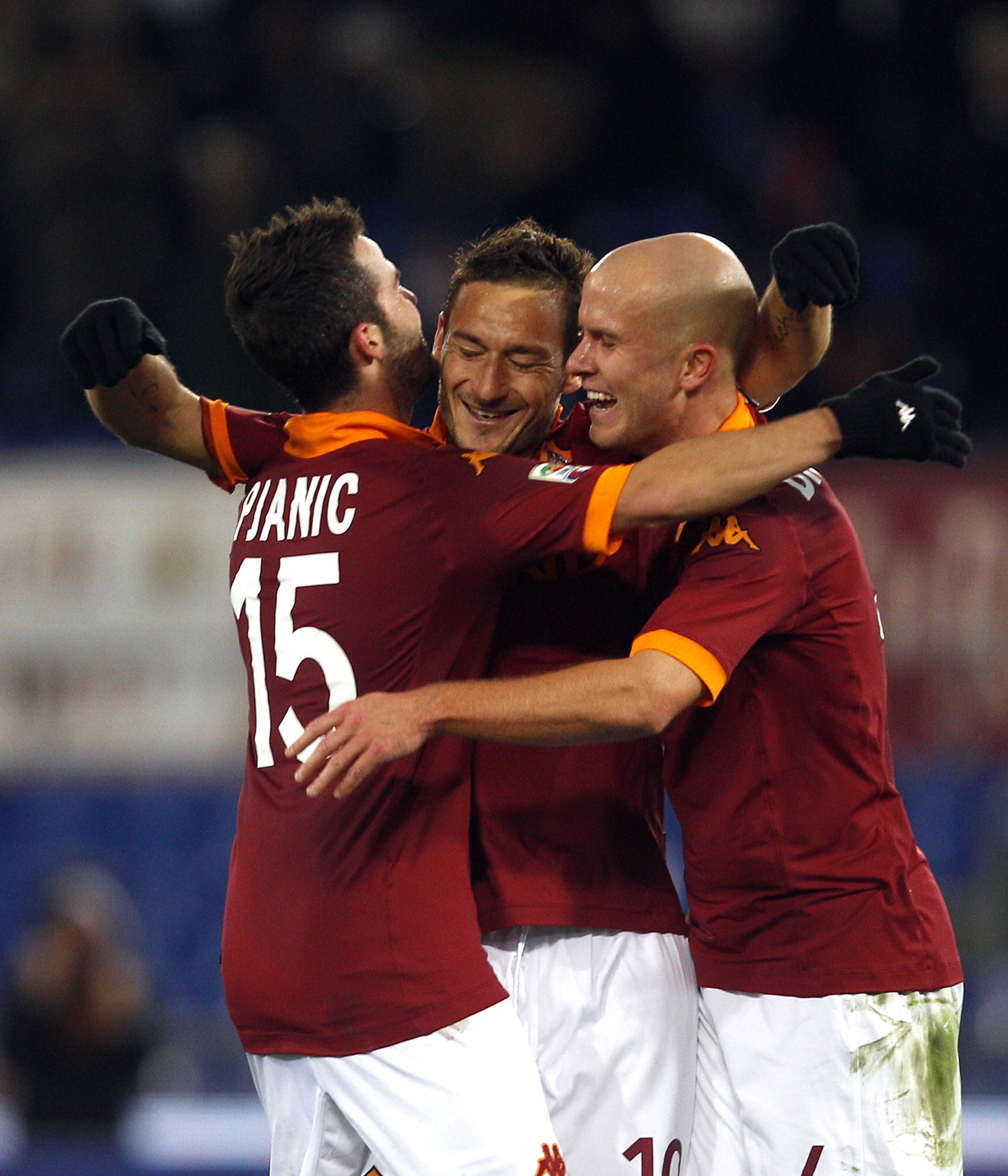 Francesco Totti strelil v