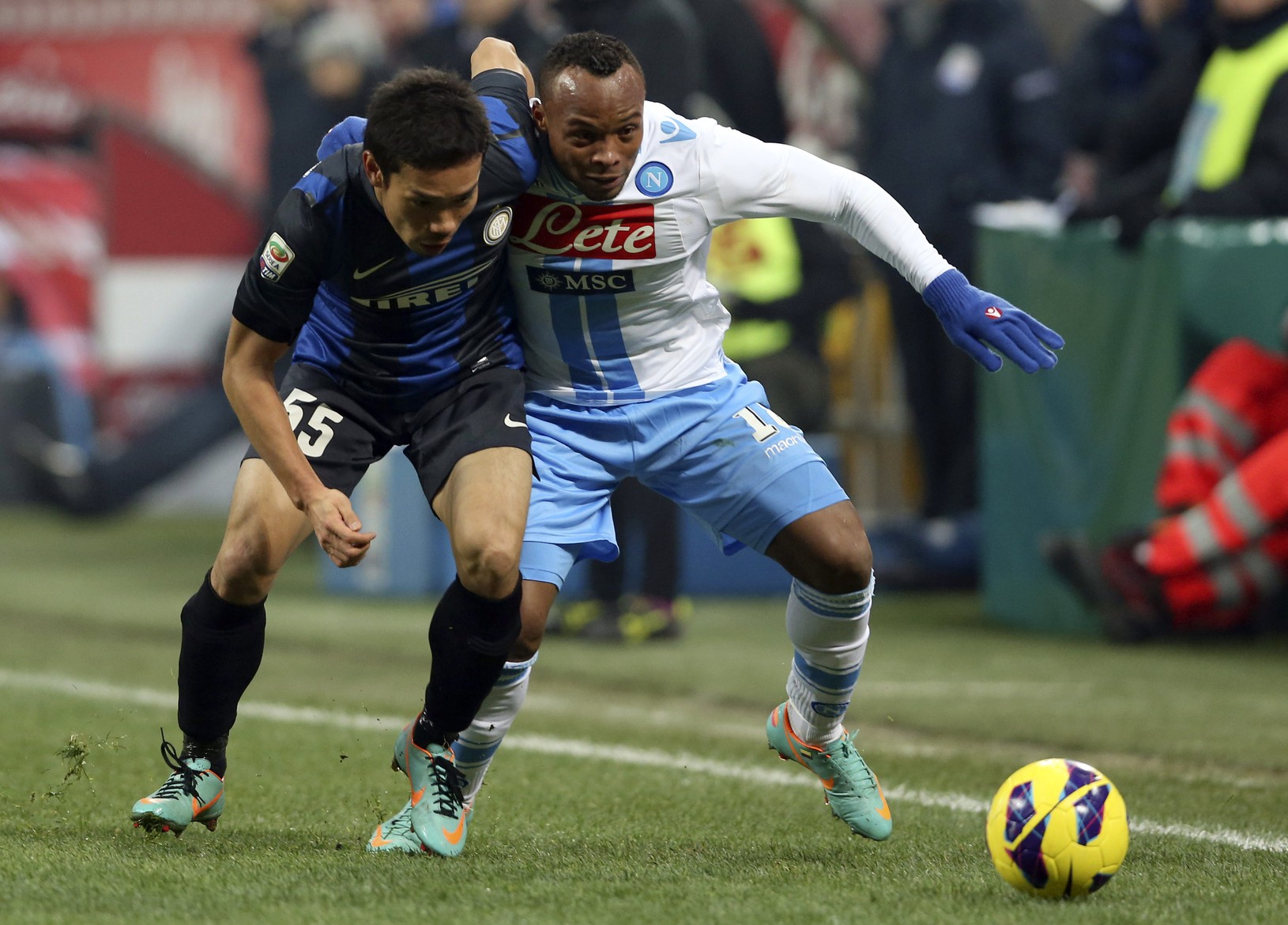 Yuto Nagatomo a Juan