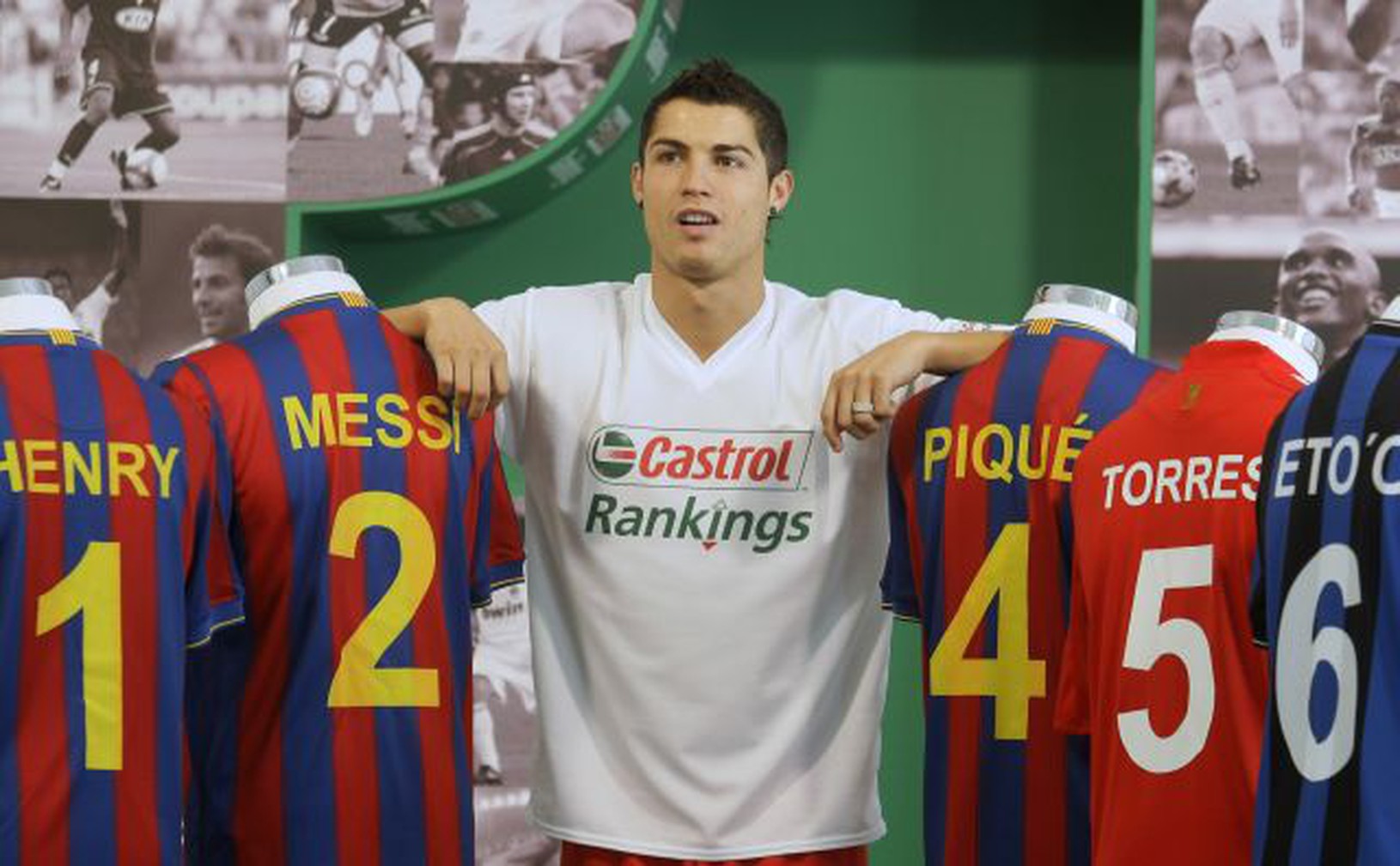 Cristiano Ronaldo pri prezentácii