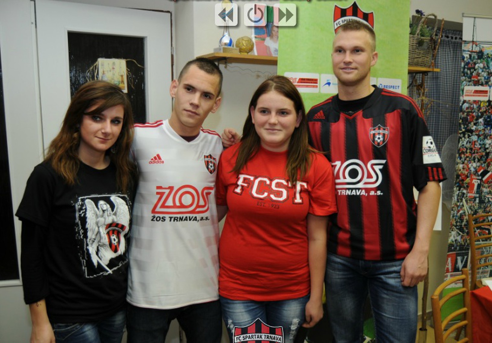 Hráči Spartaka navštívili detský