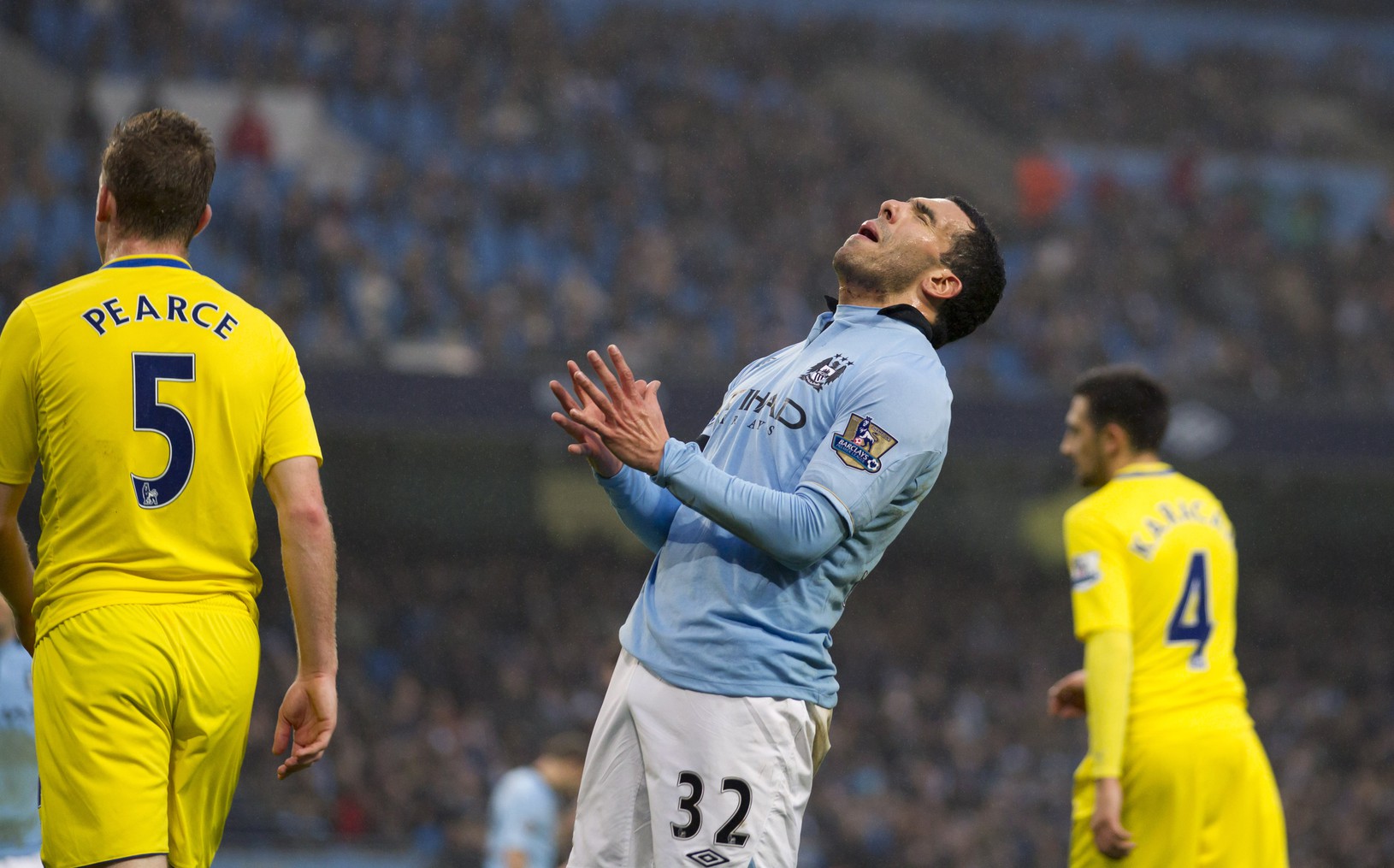 Carlos Tévez po zahodenej