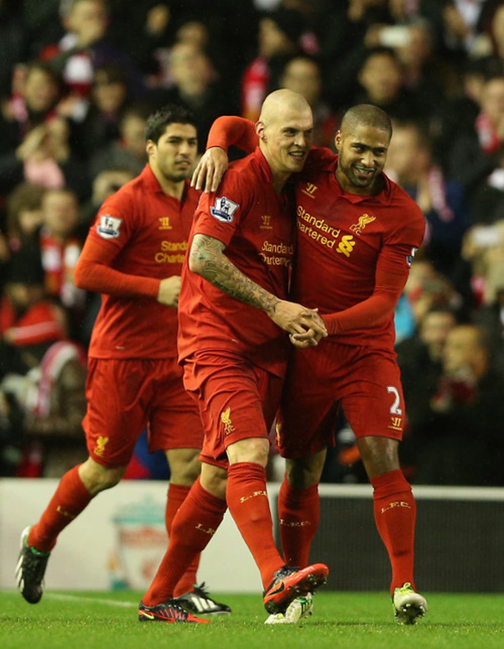 Martin Škrtel so spoluhráčmi