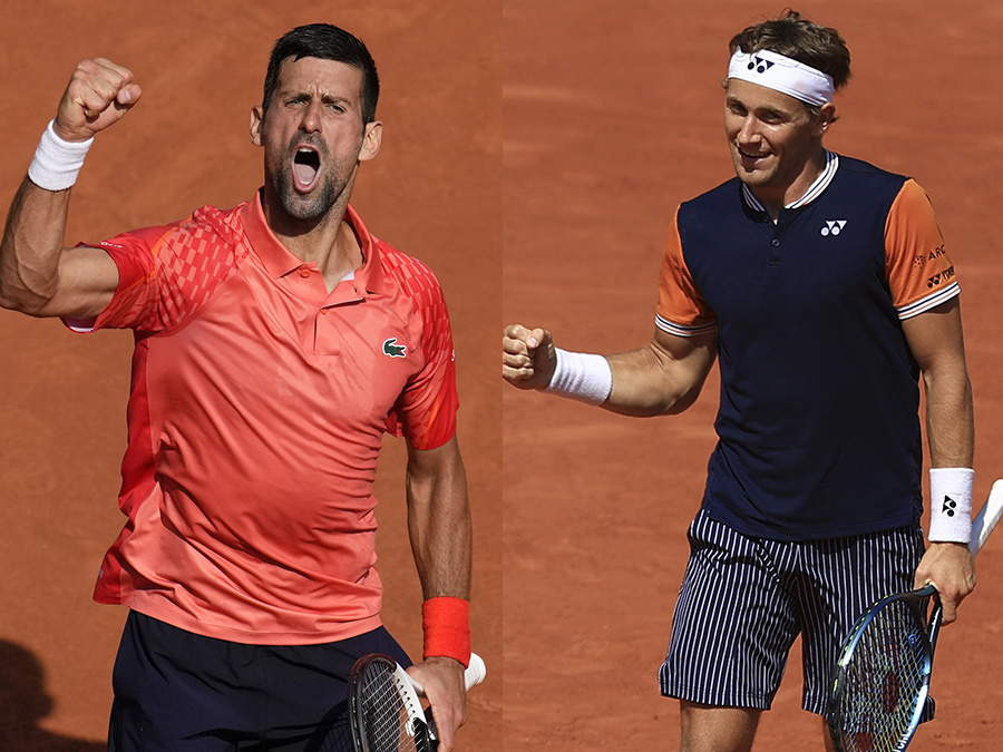 Novak Djokovič vs. Casper